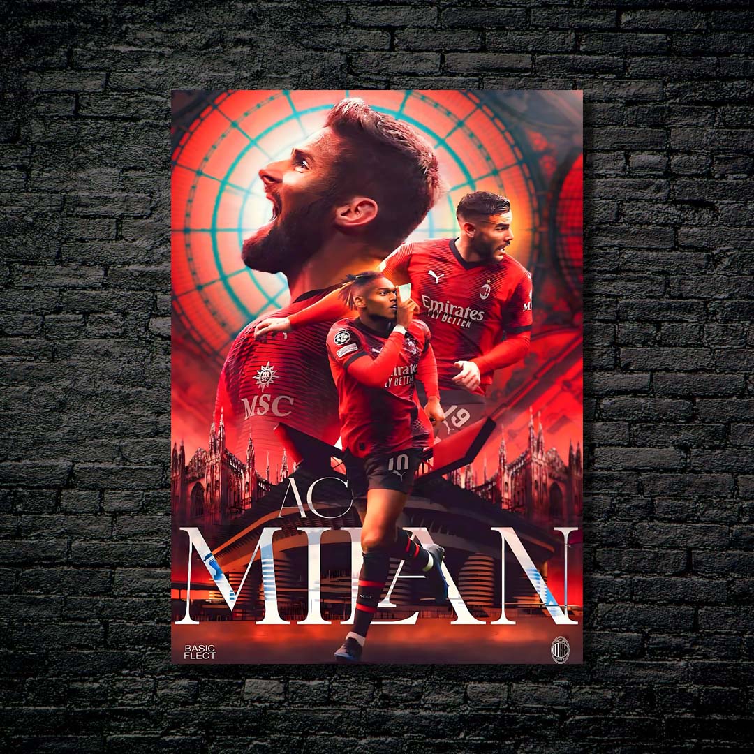 Ac Milan -Artwork by @My Kido Art