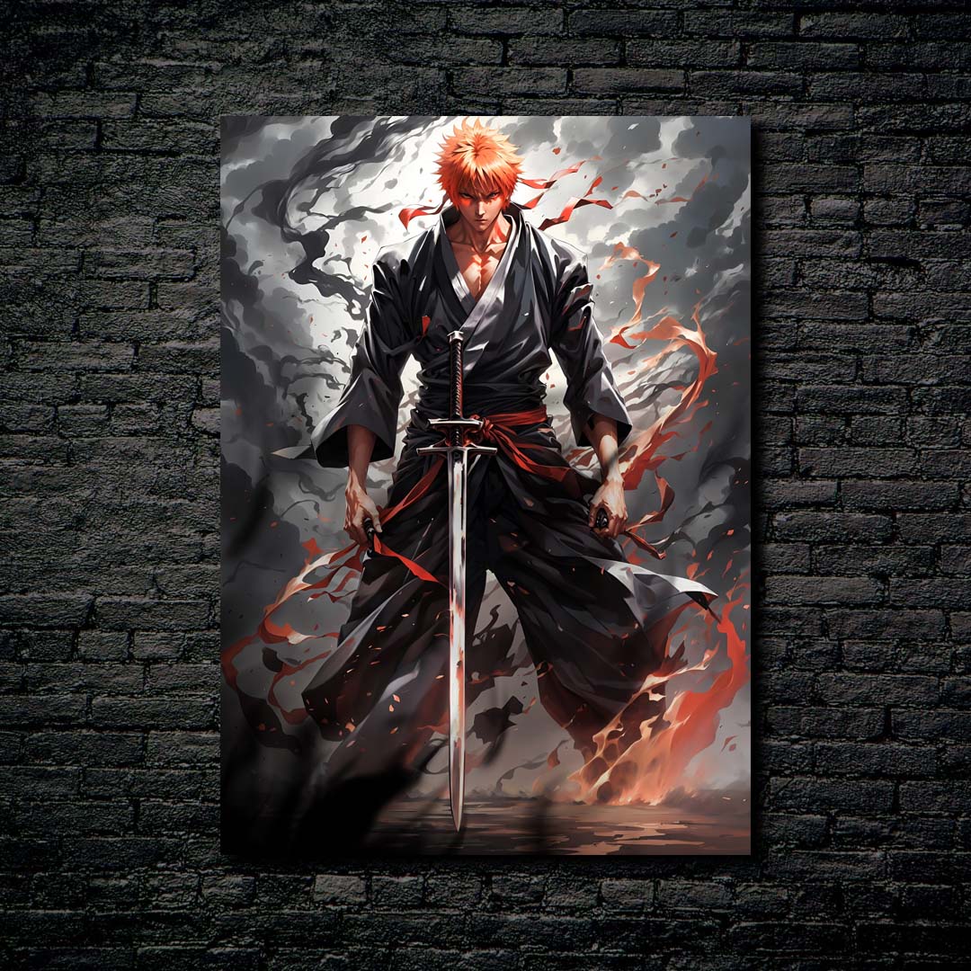 Bleach -- Ichigo Kurosaki-designed by @Xeionus