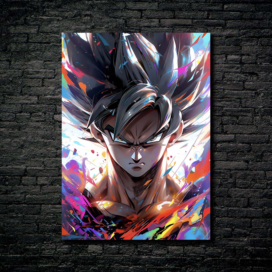 Ultra Instinct Goku-Artwork by @BaisArt