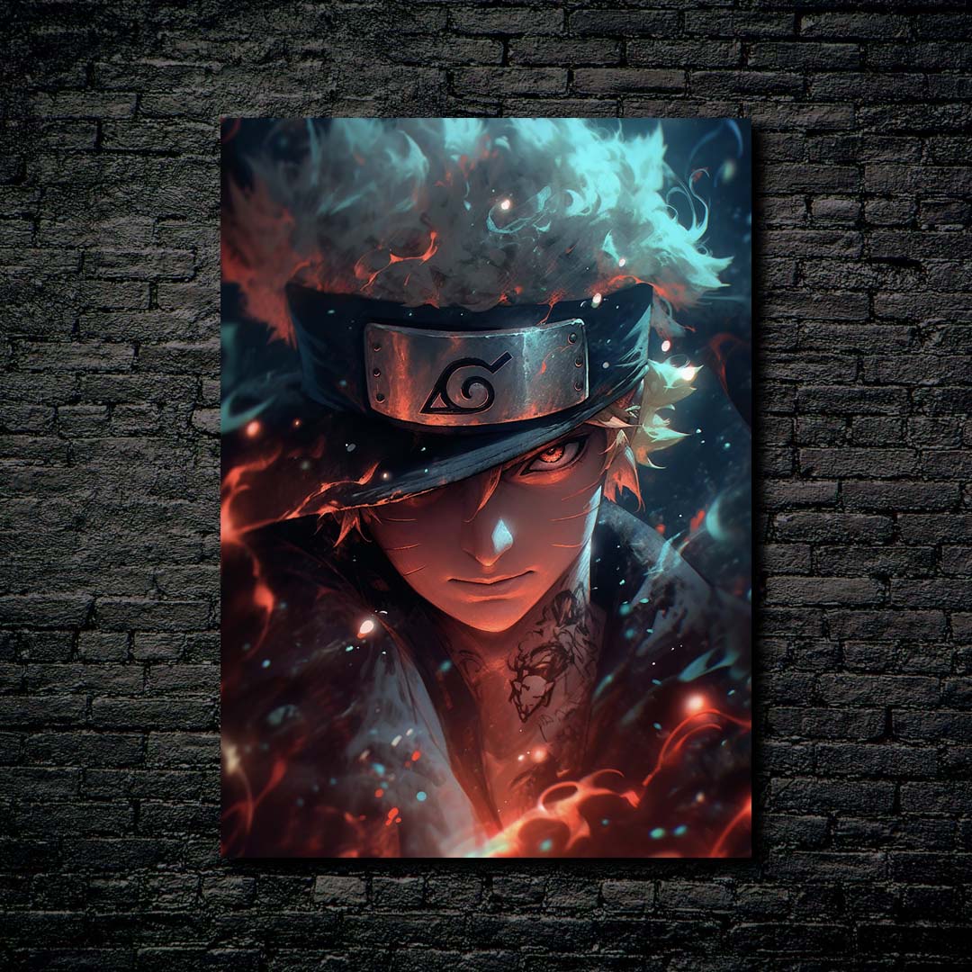 Naruto Vs Sasuke Evil Anime - Diamond Painting 