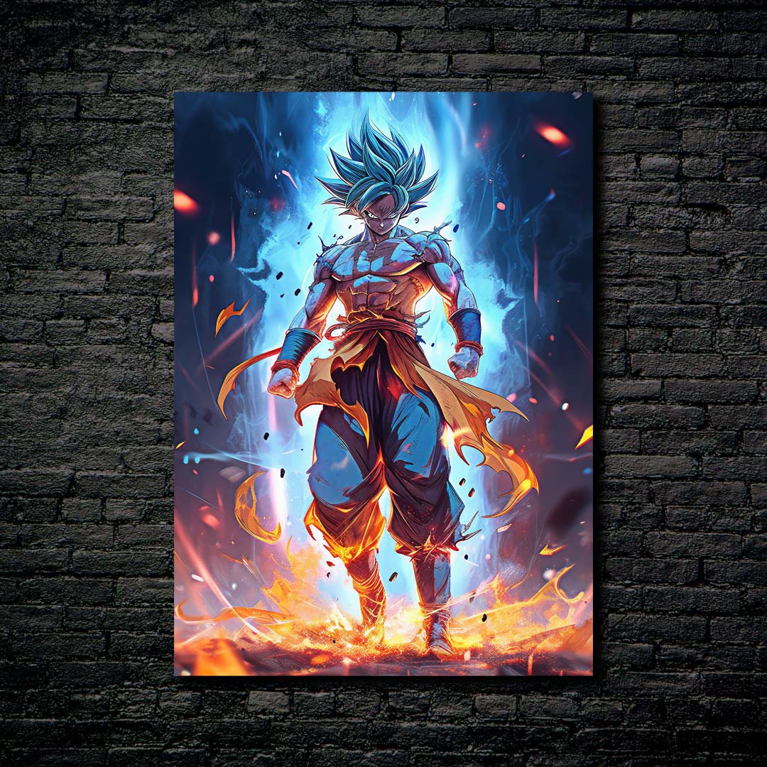 AI Painting With The Keywords: Universe, Goku, Dragon Ball