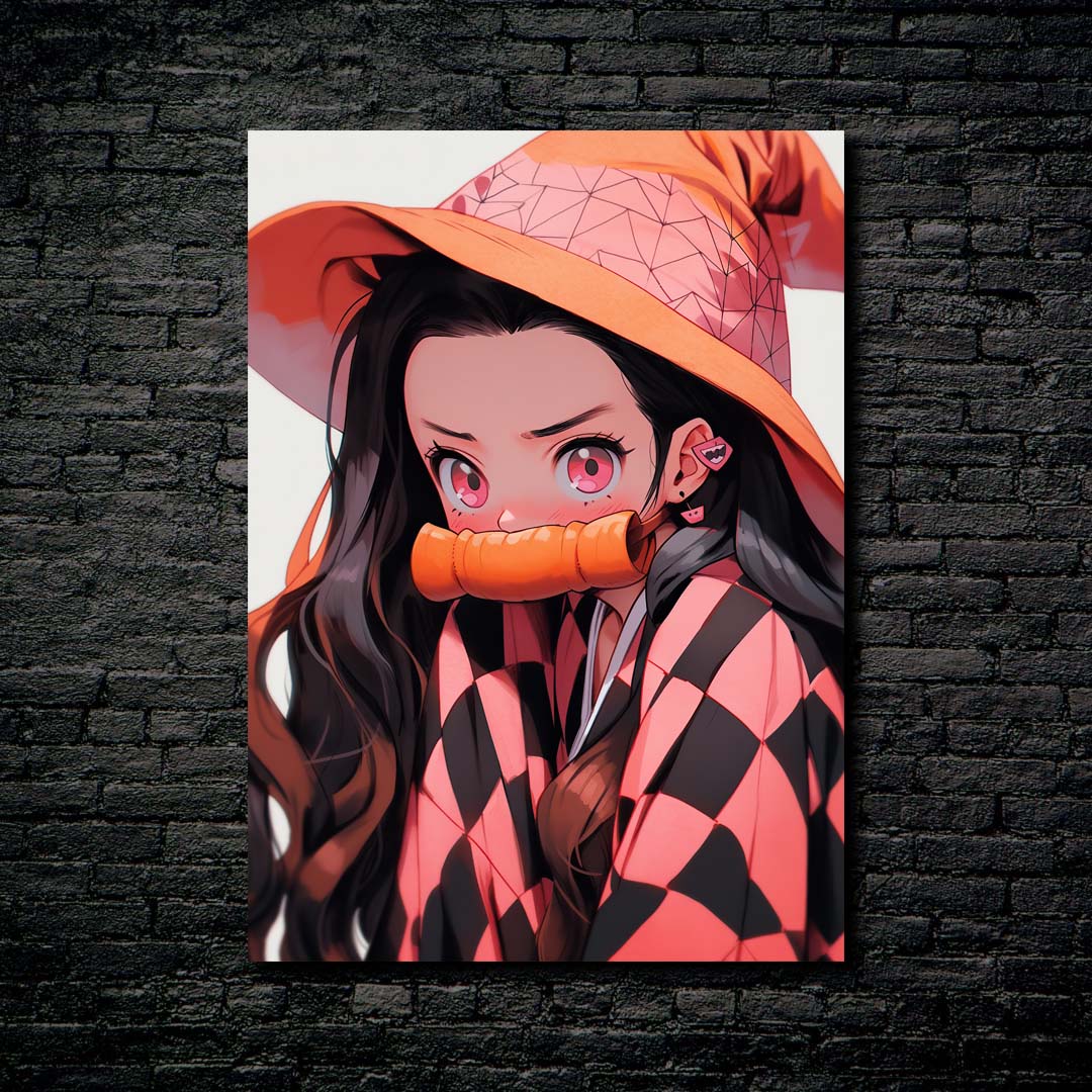 Halloweennezuko01 Artwork By Delgaivideo