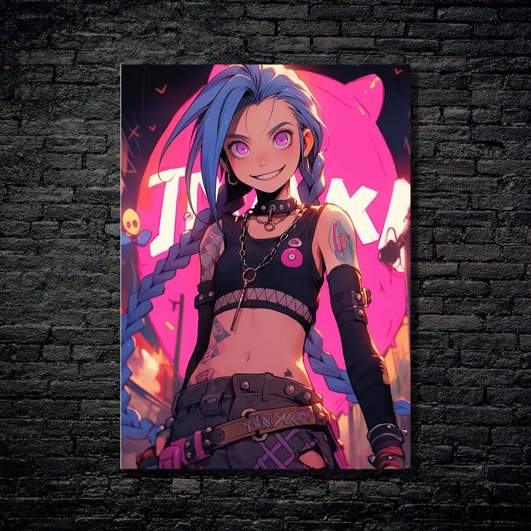 League of Legends-Jinx 10-designed by @Kasten Eilin