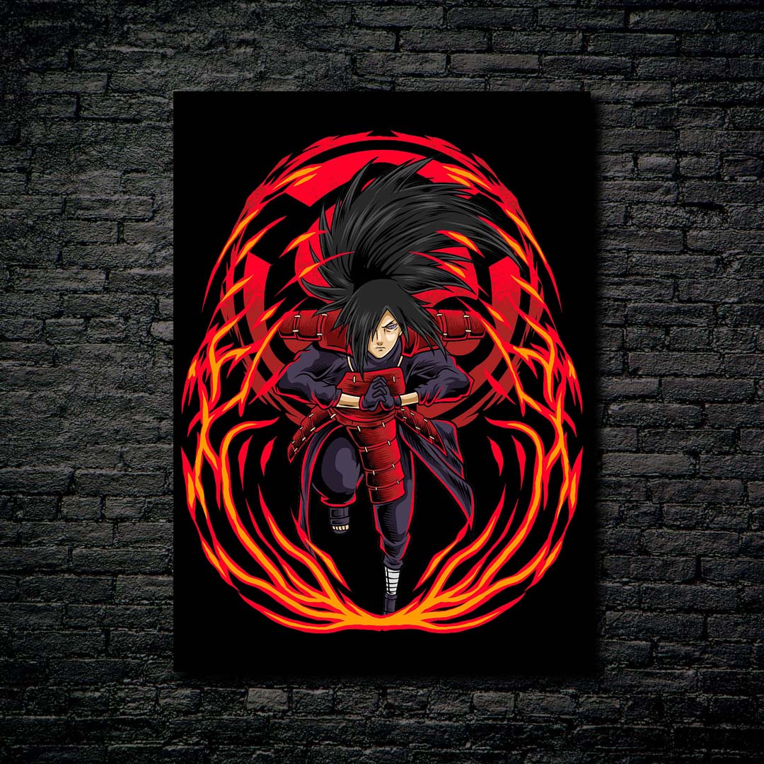 Madara Uchiha Anime-designed by @adamkhabibi