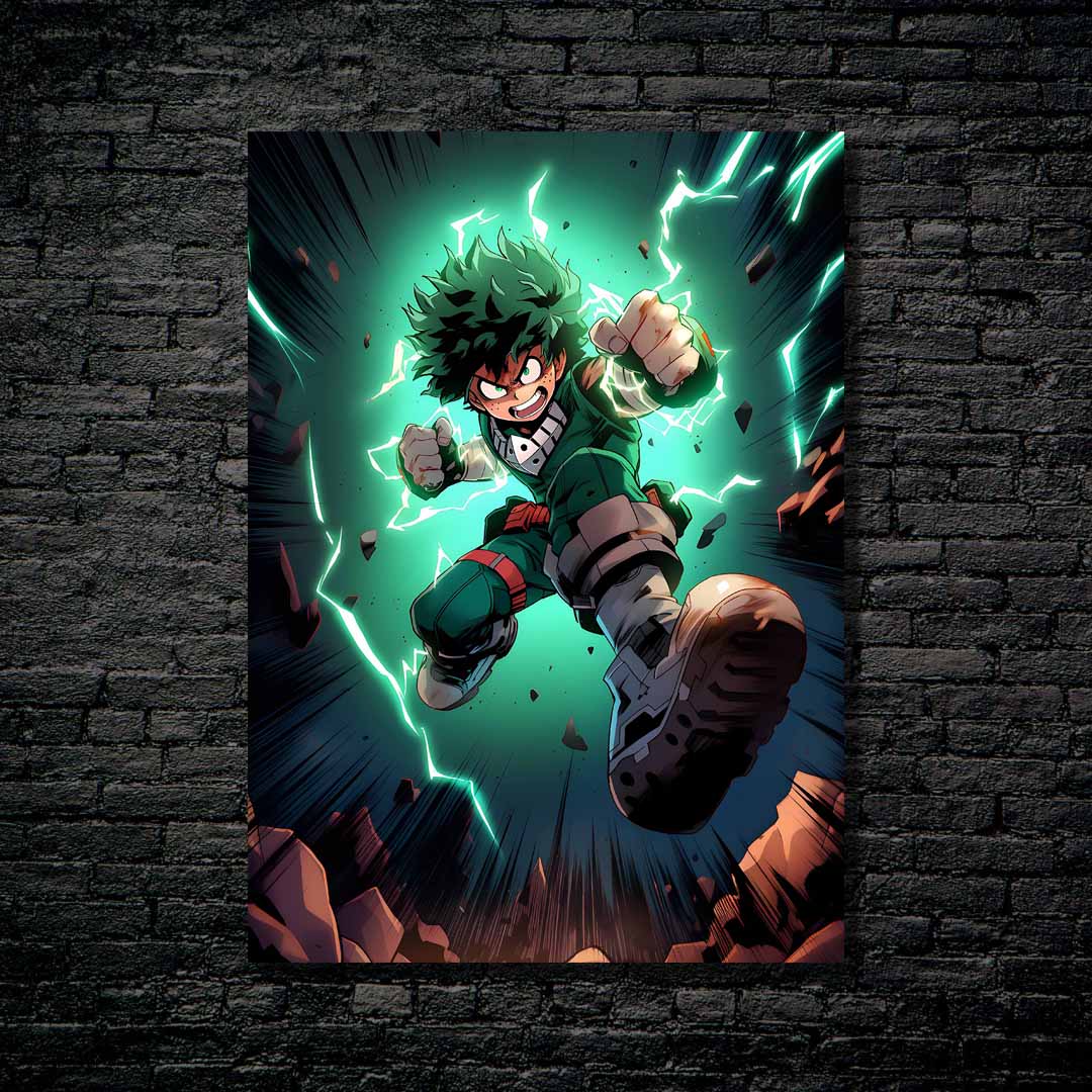 Midoriya izuku from my hero academia-designed by @Vid_M@tion