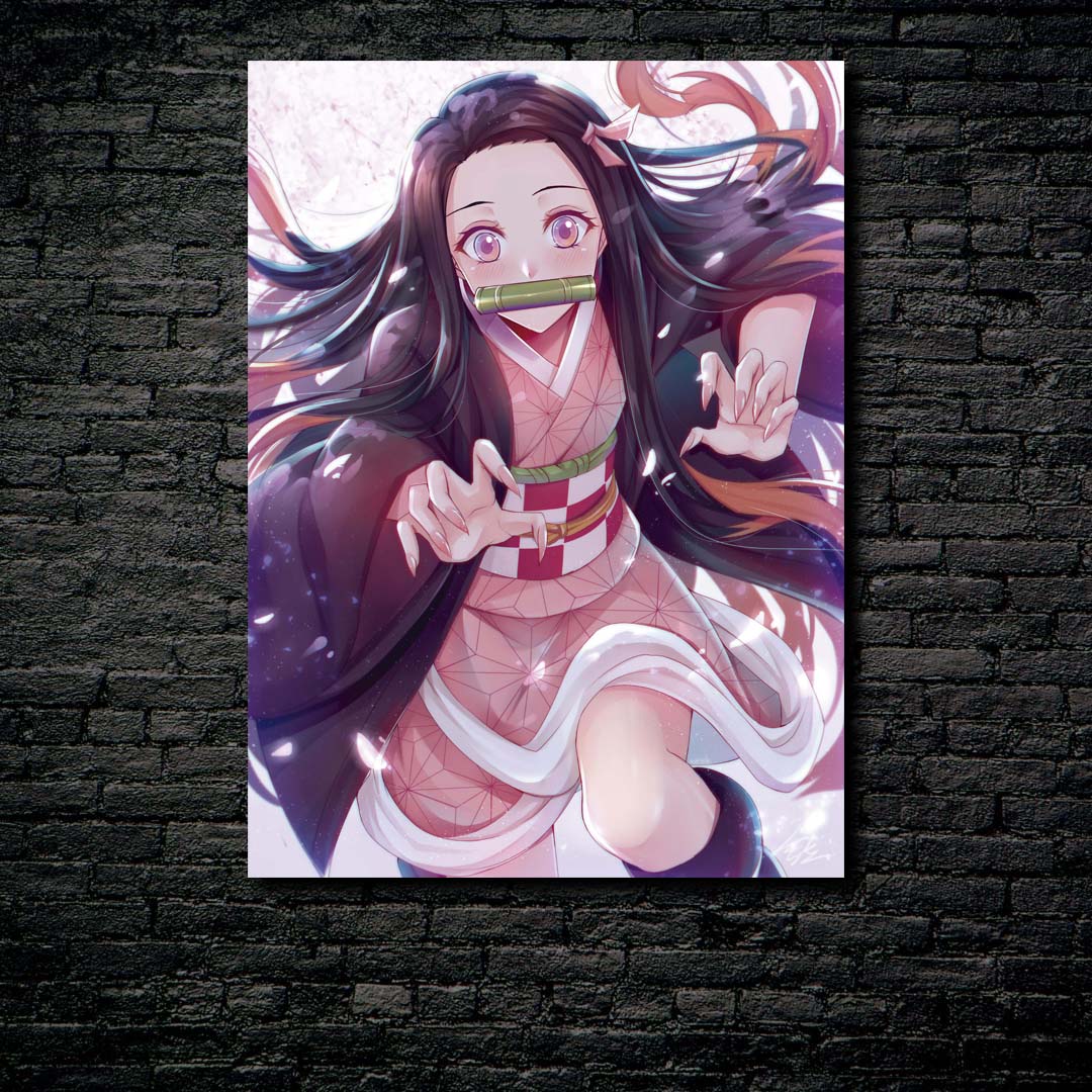 Demon Slayer Art Prints wall bedroom decor anime gift -  Portugal