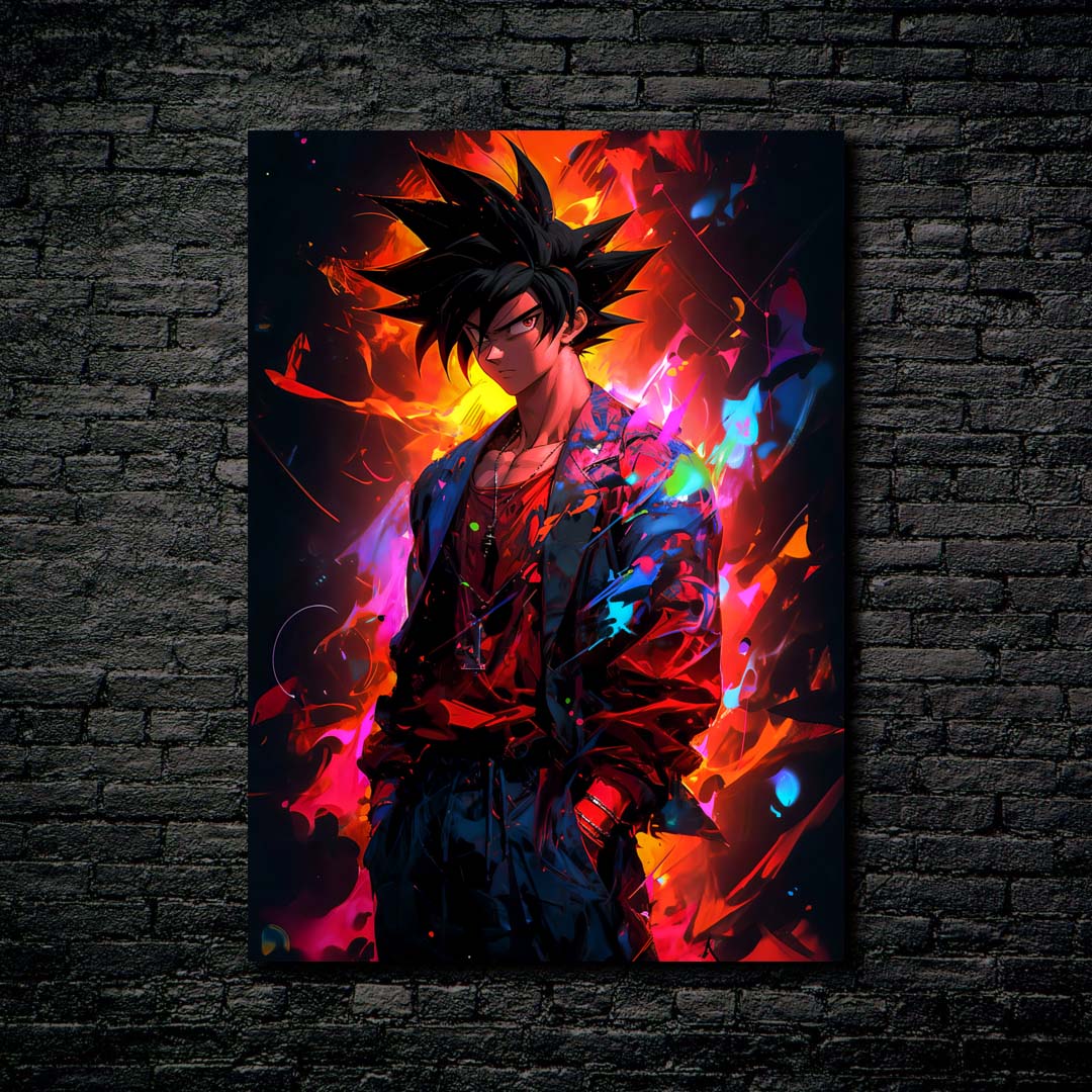 Omni Goku Flamaezoid - Illustrations ART street