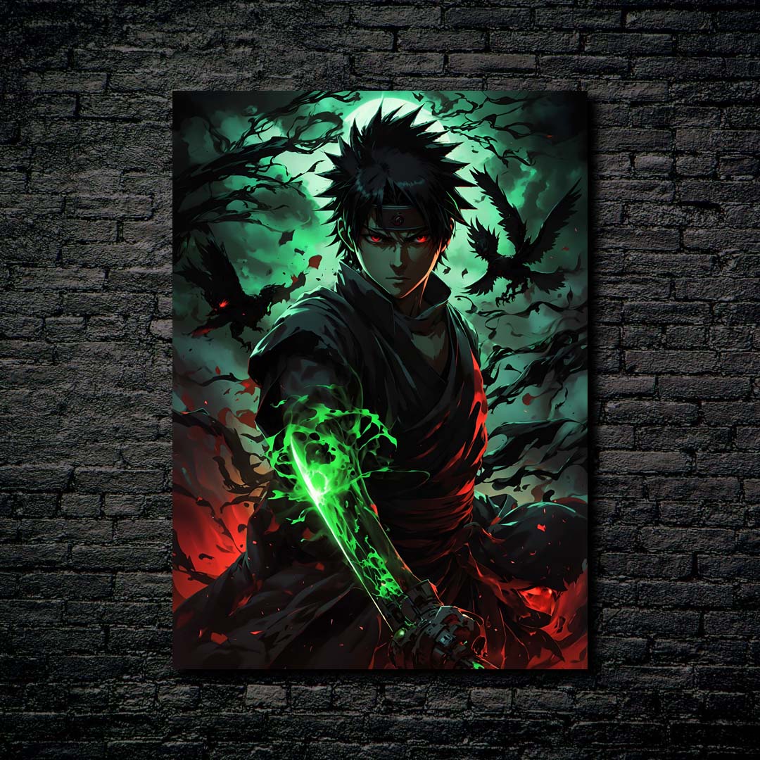  Naruto Shisui Uchiha Anime Canvas Art Poster Decor