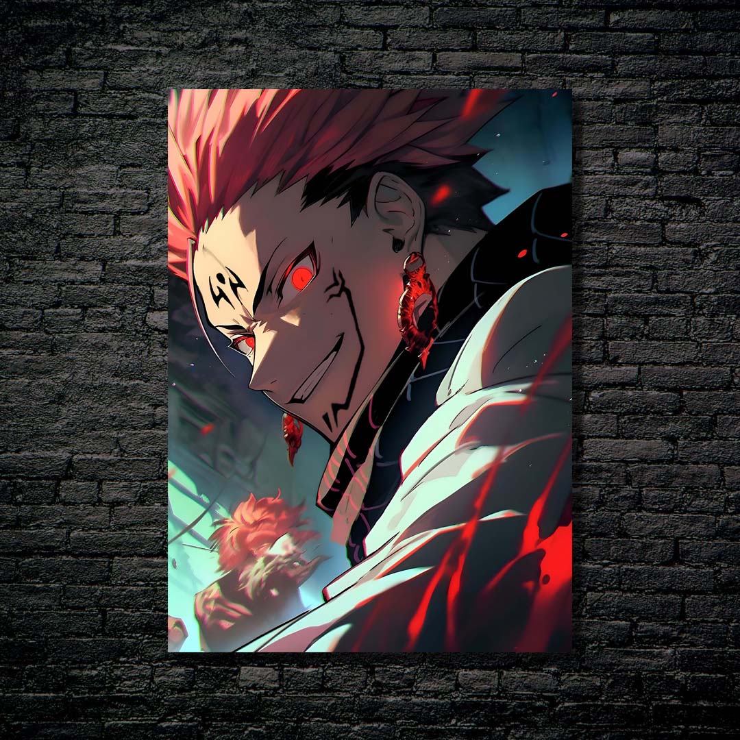 Sukuna from Jujutsu Kaisen-designed by @Vid_M@tion