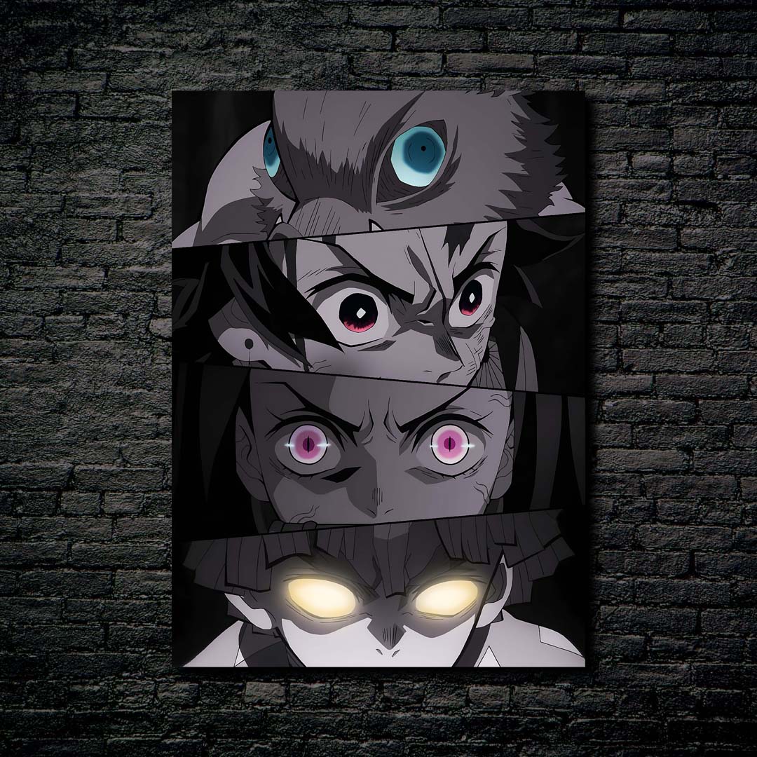 Tanjiro Team Anime Eyes-designed by @Illust Artz