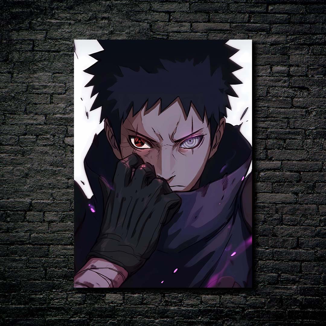 AI Art: Obito Uchiha by @Acerola babe