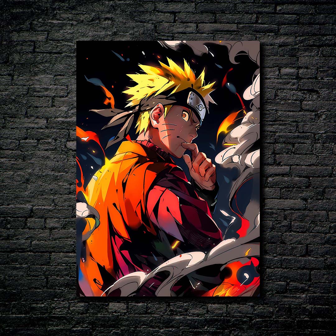 Hotsell Large Sage Naruto painting