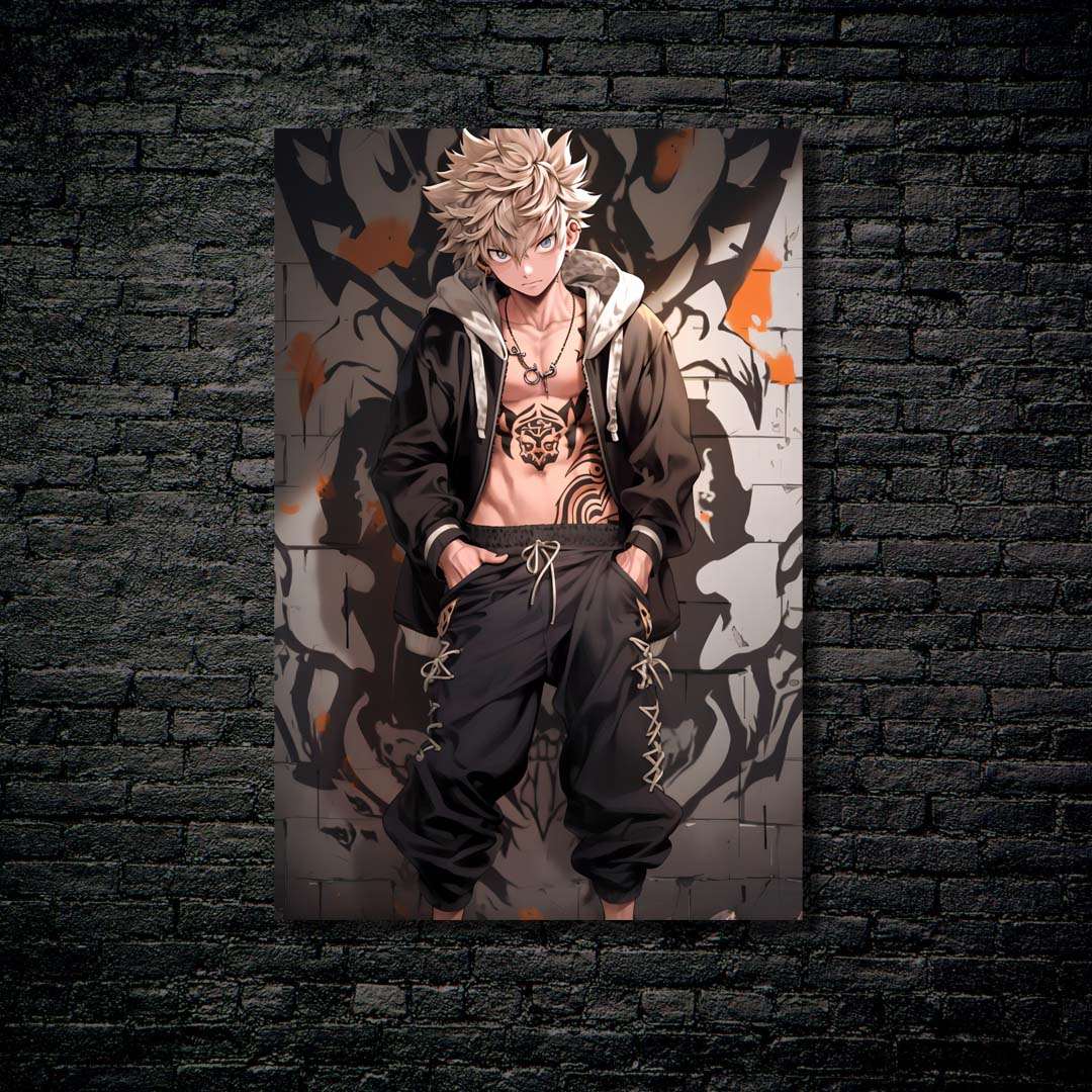 black clover-designed by @Ai_inkdreams