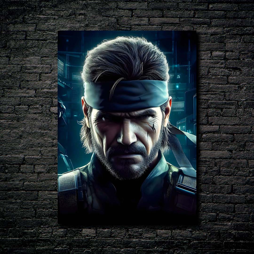 Solid Snake Art - Metal Gear Solid Art Gallery