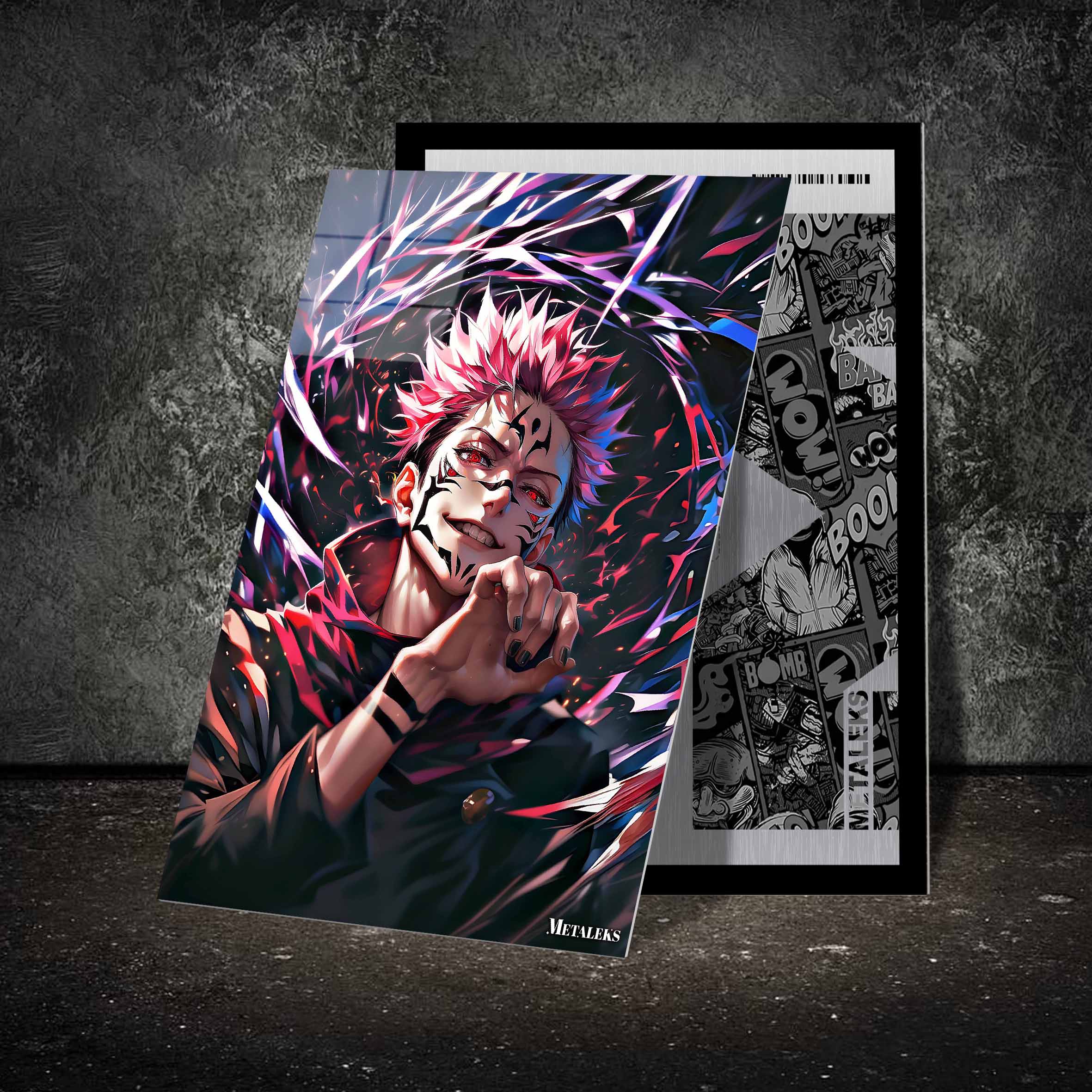 Ryomen sukuna from jujutsu kaisen anime-designed by @Vid_M@tion