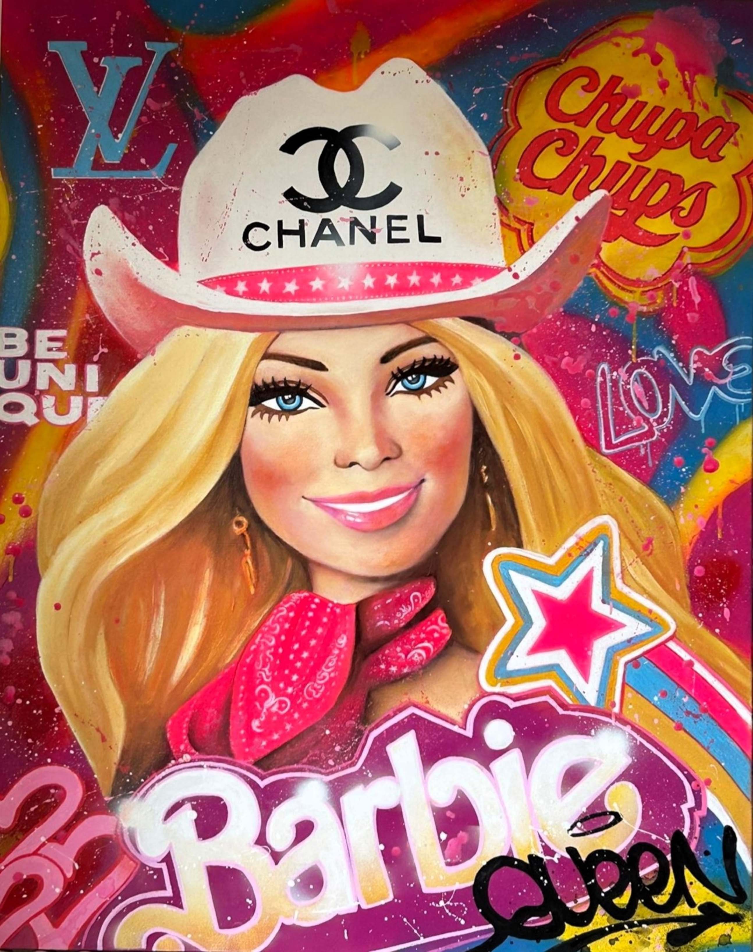 BARBIE QUEEN CHANEL- ARTWORK BY Fabrizio Ceccarelli