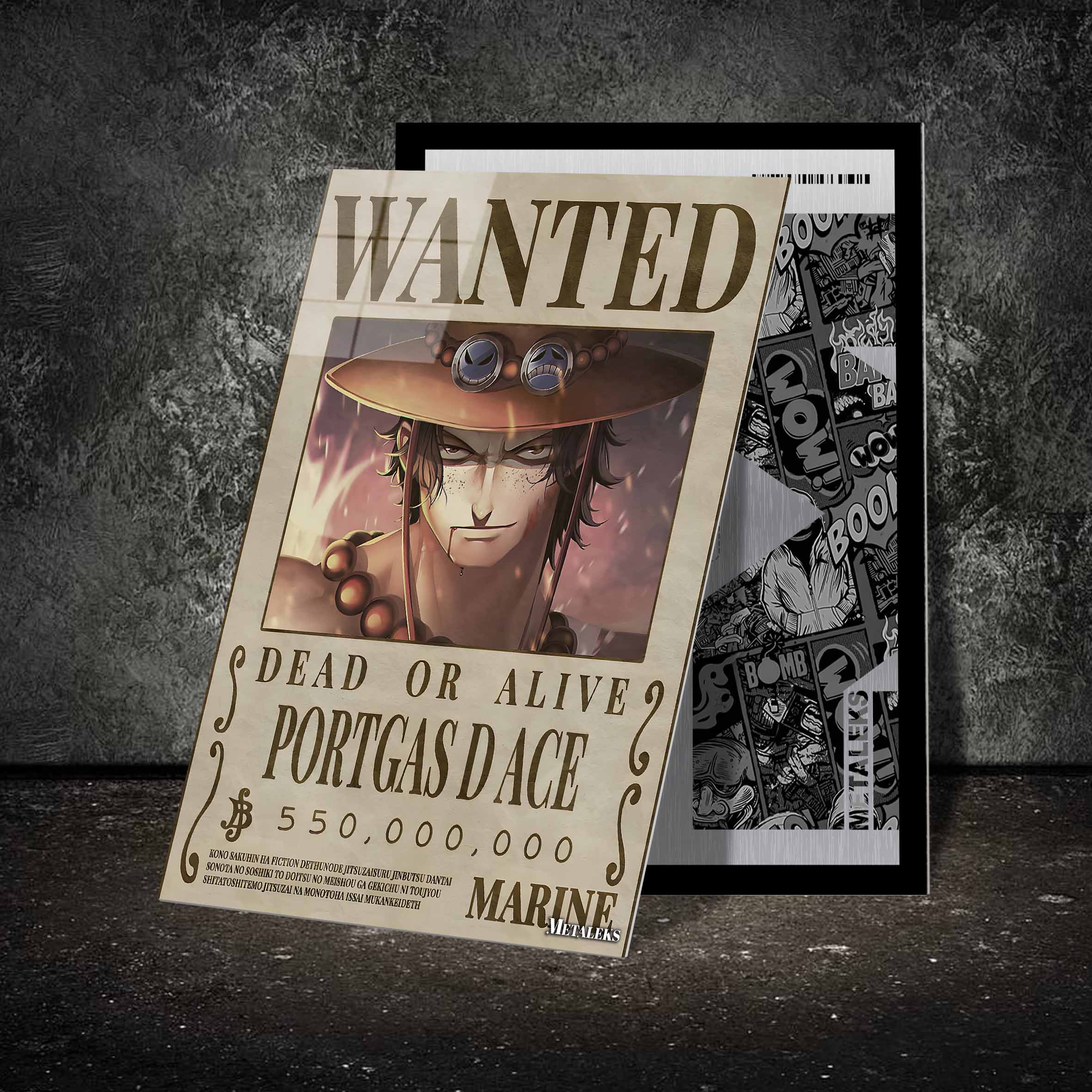 Wanted Portgas D Ace