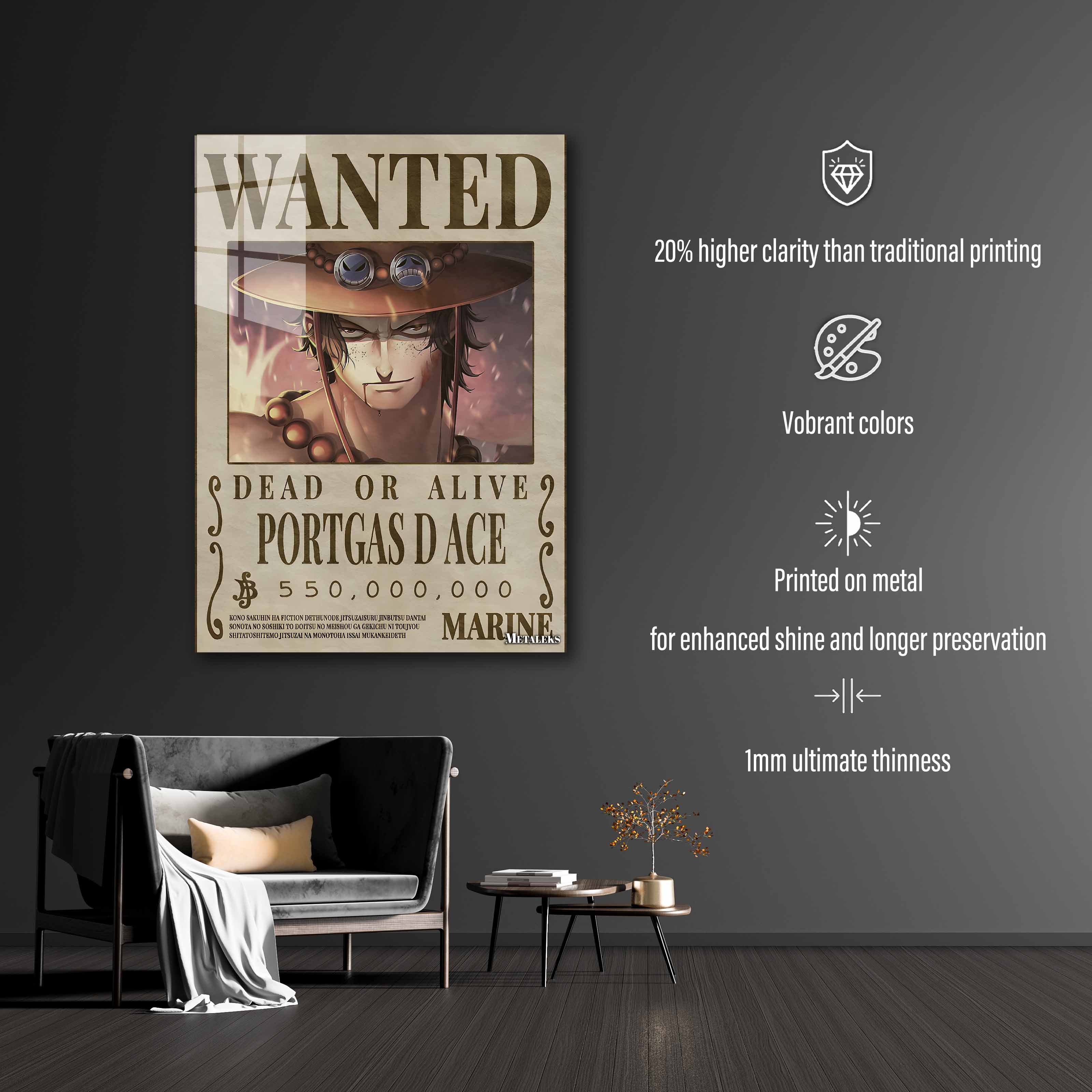 Wanted Portgas D Ace