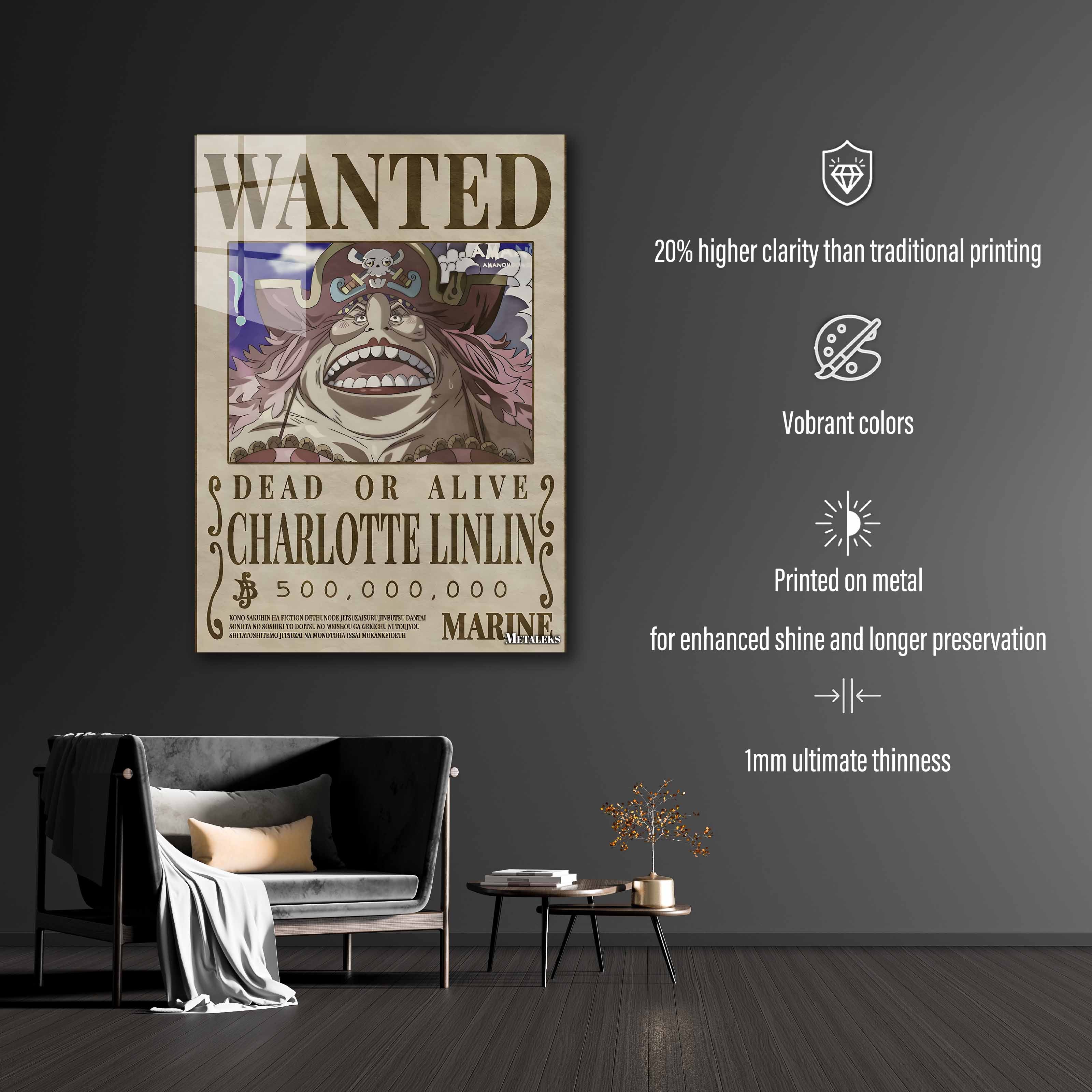 Wanted Charlotte Linlin-designed by @Genio Art
