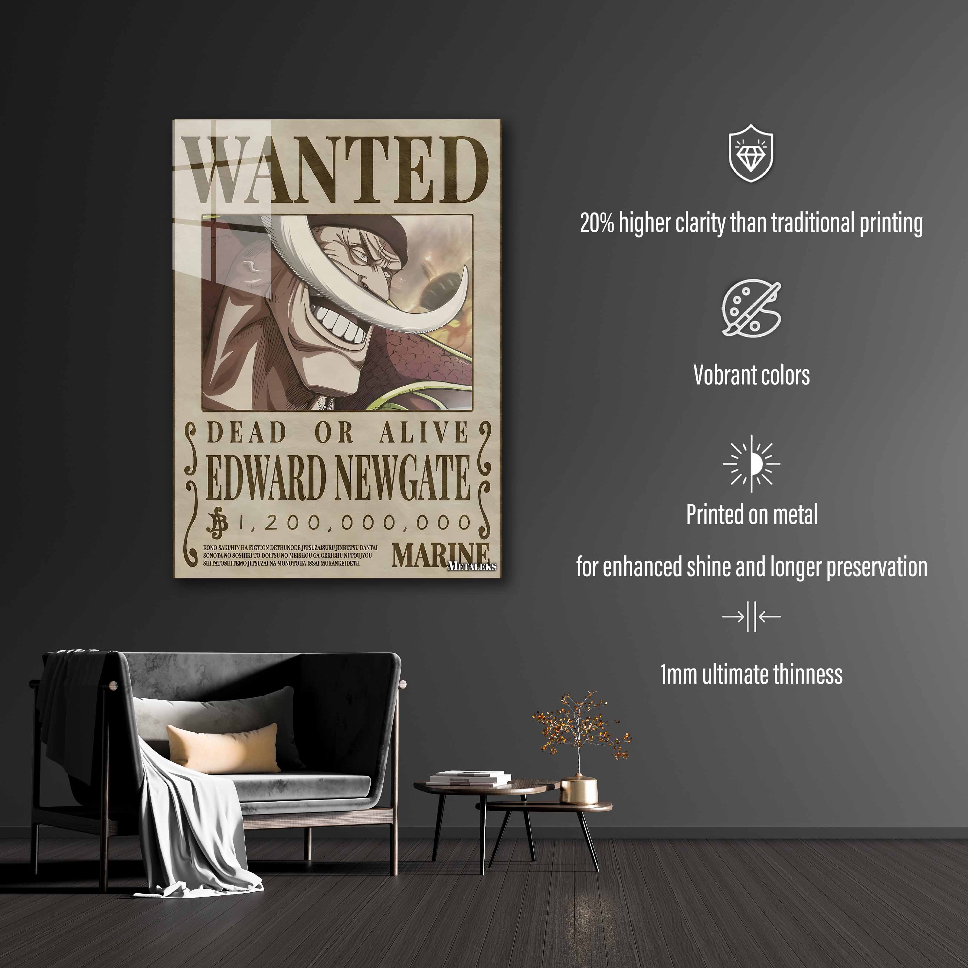 Wanted Edward Newgate-designed by @Genio Art