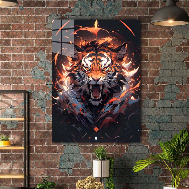 THE ANGRY TIGER-designed by @Sarchainne