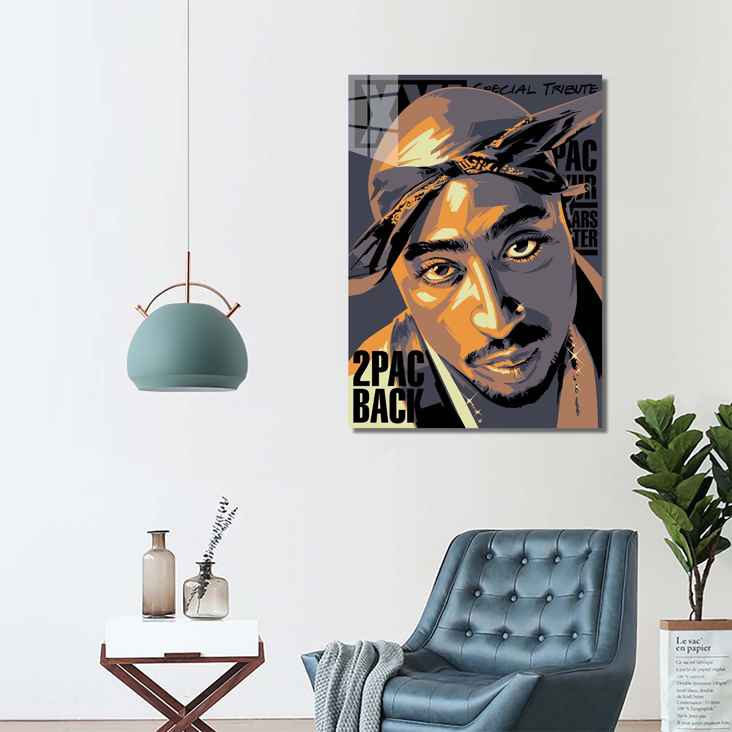 2Pac-designed by @My Kido Art