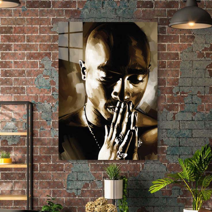 2pac painting-designed by @Vinahayum