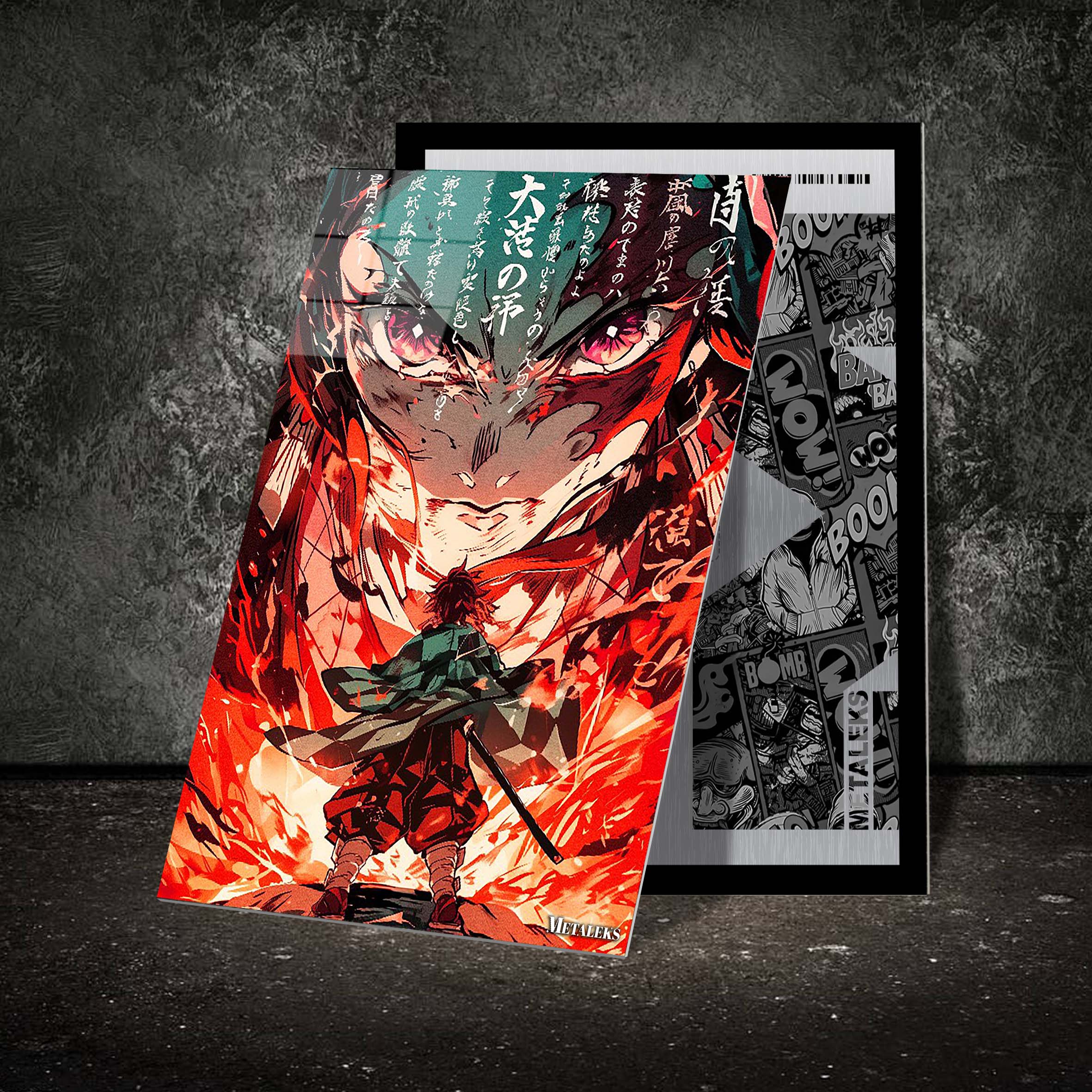 A0154 Tanjiro Kamado Strong | Demon Slayer-designed by @Genio Art
