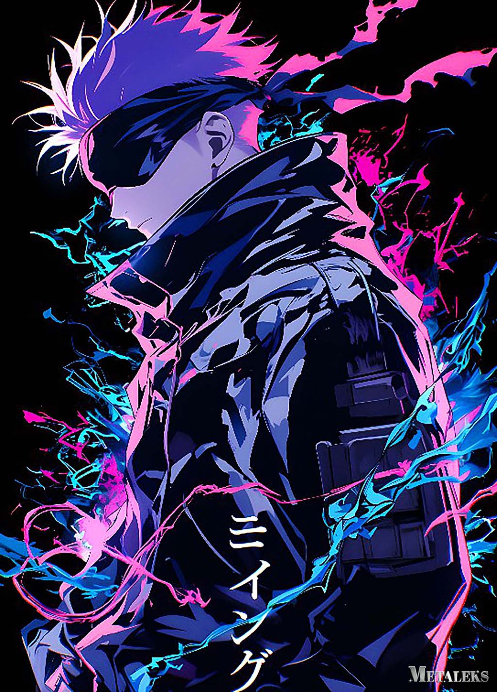 AE005 Gojo Satoru Neon Color ~ Jujutsu Kaisen