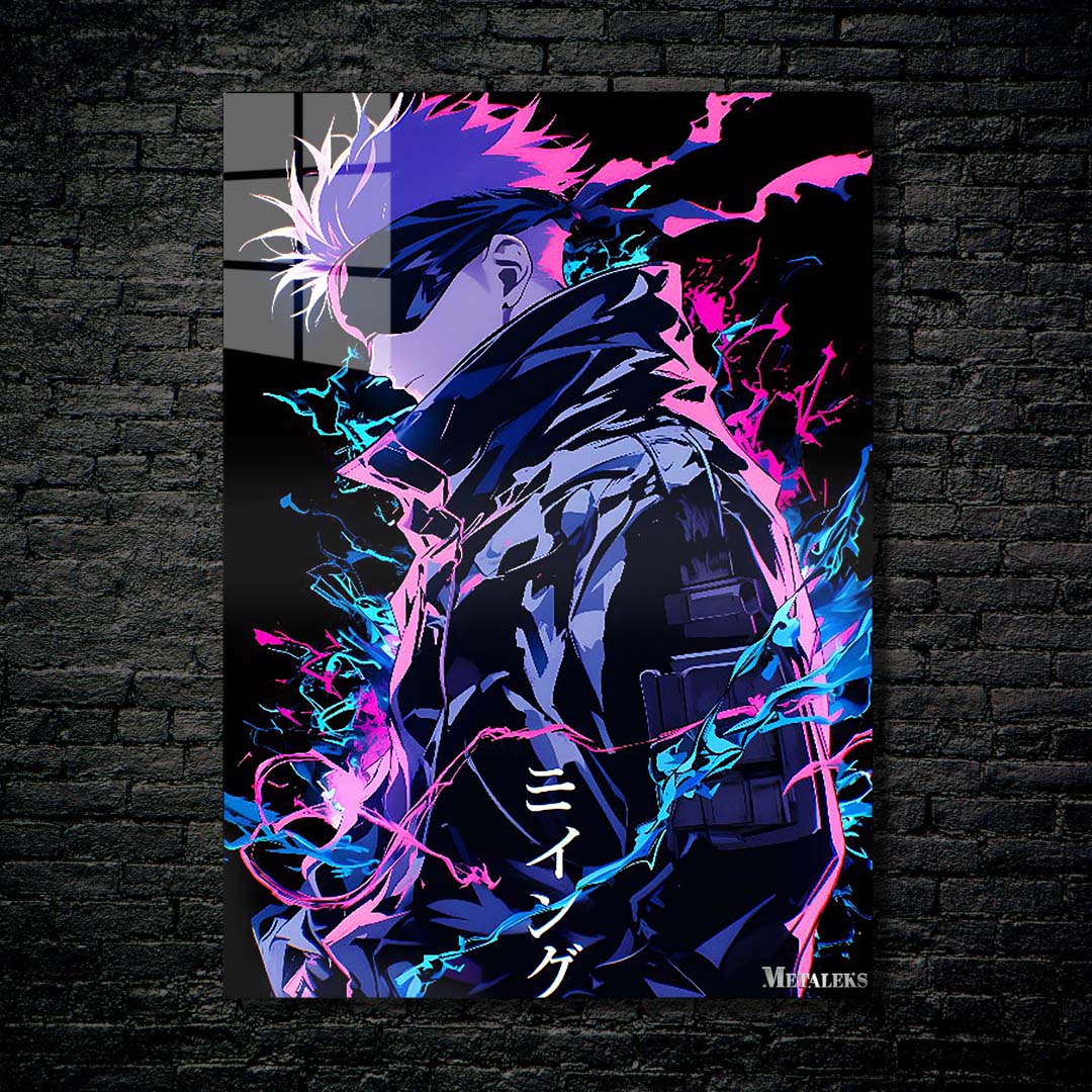 AE005 Gojo Satoru Neon Color ~ Jujutsu Kaisen