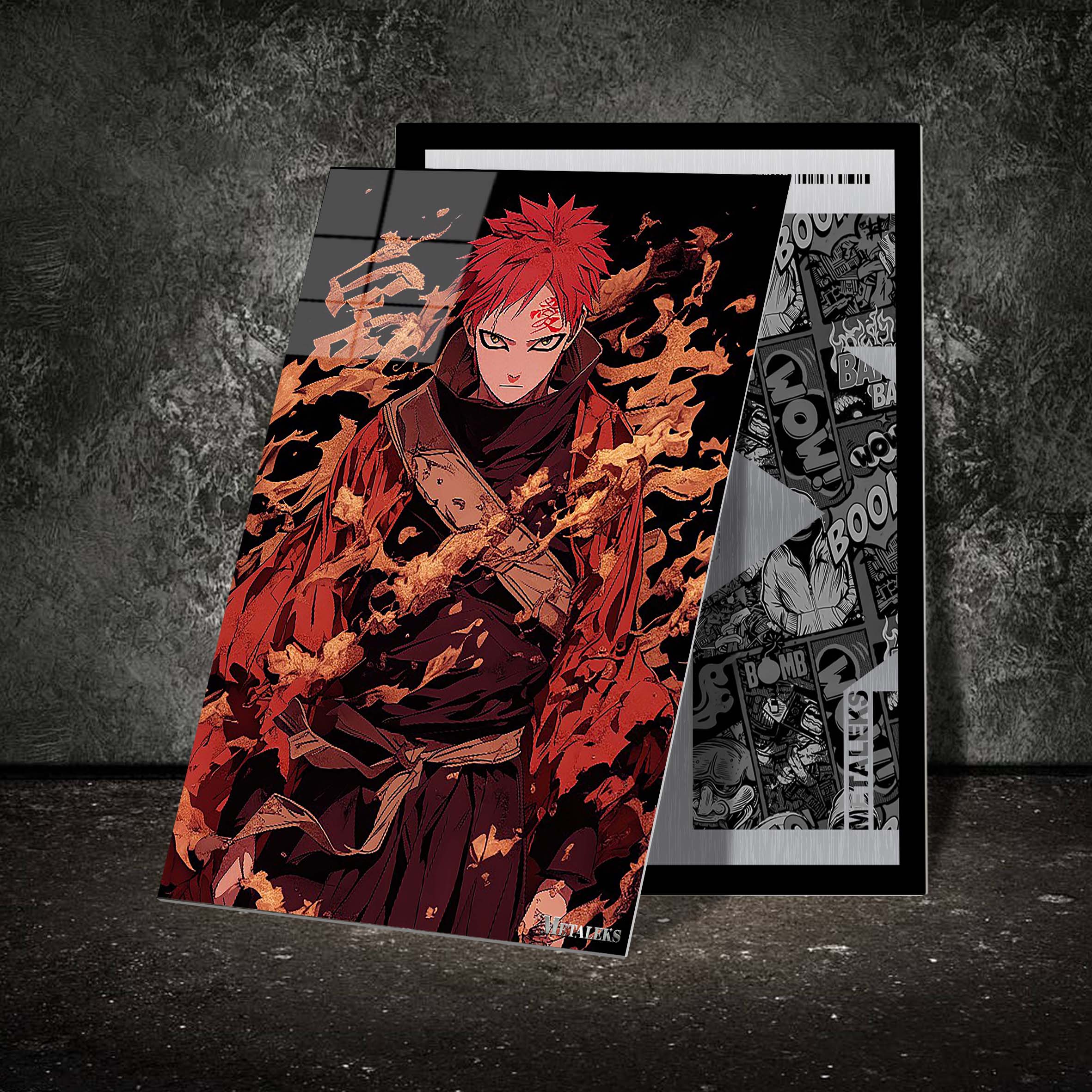 AE025 Gaara ~ Anime Naruto
