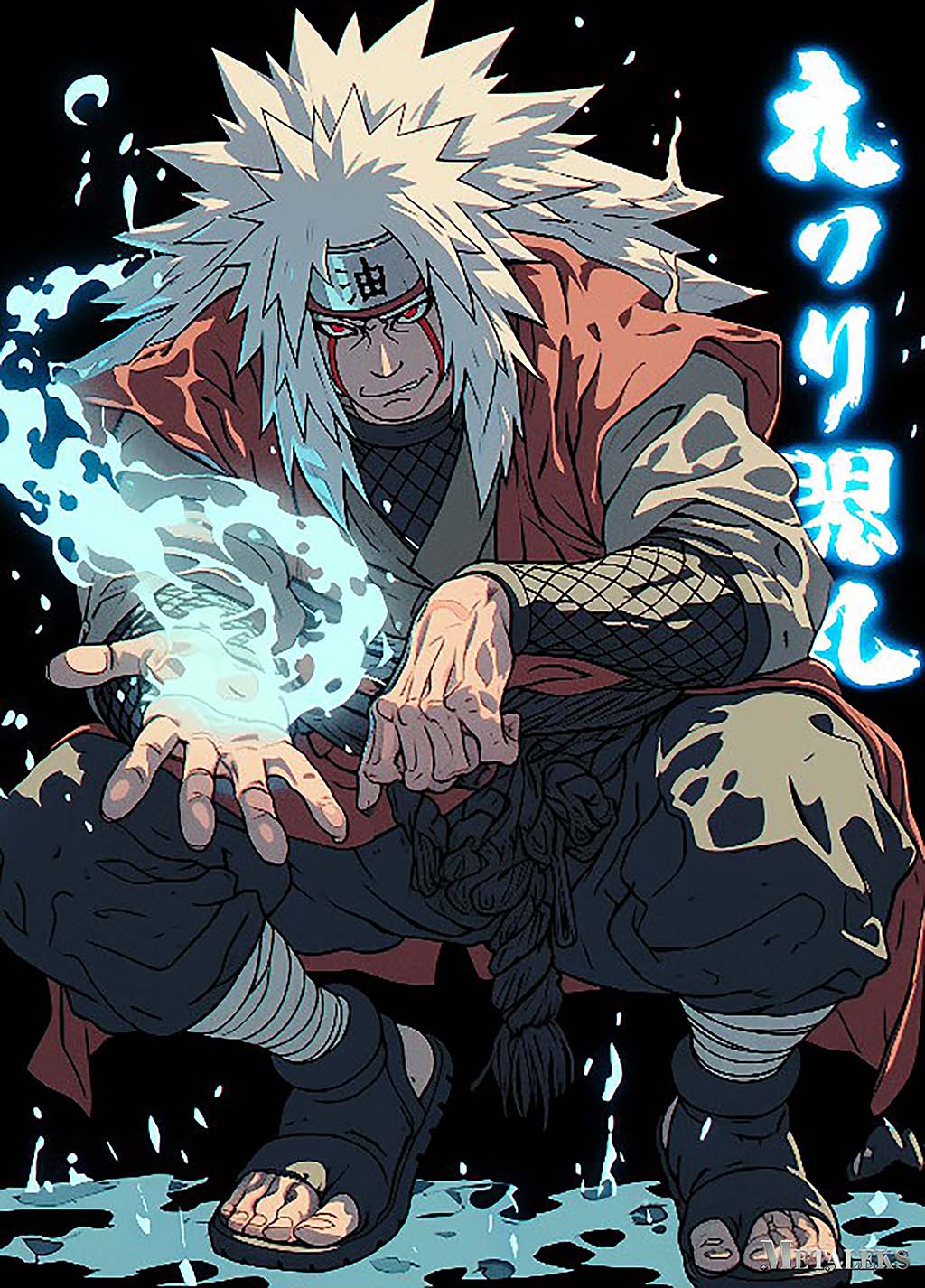 AE036 Jiraiya Sensei ~ Anime Naruto