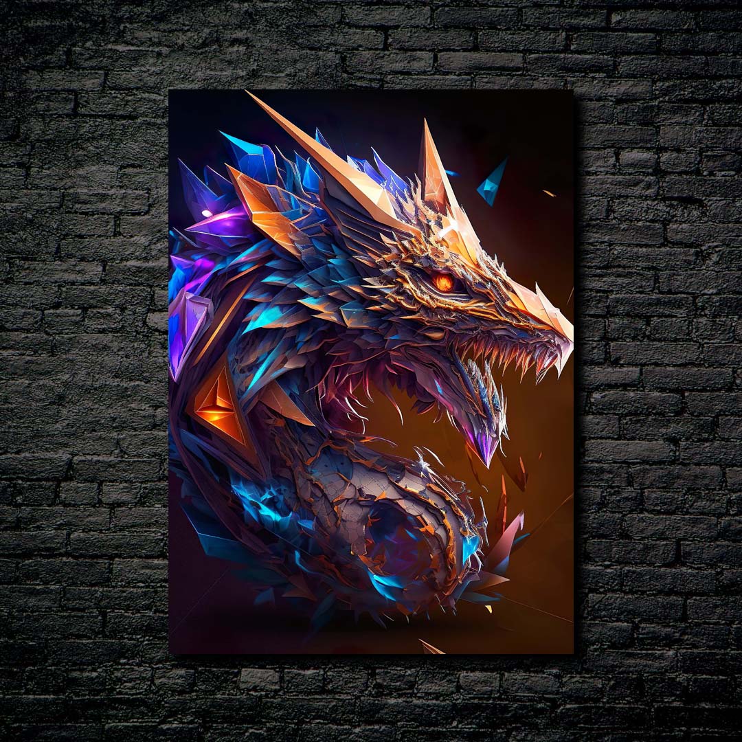 Abstract Dragon Head-designed by @Paragy