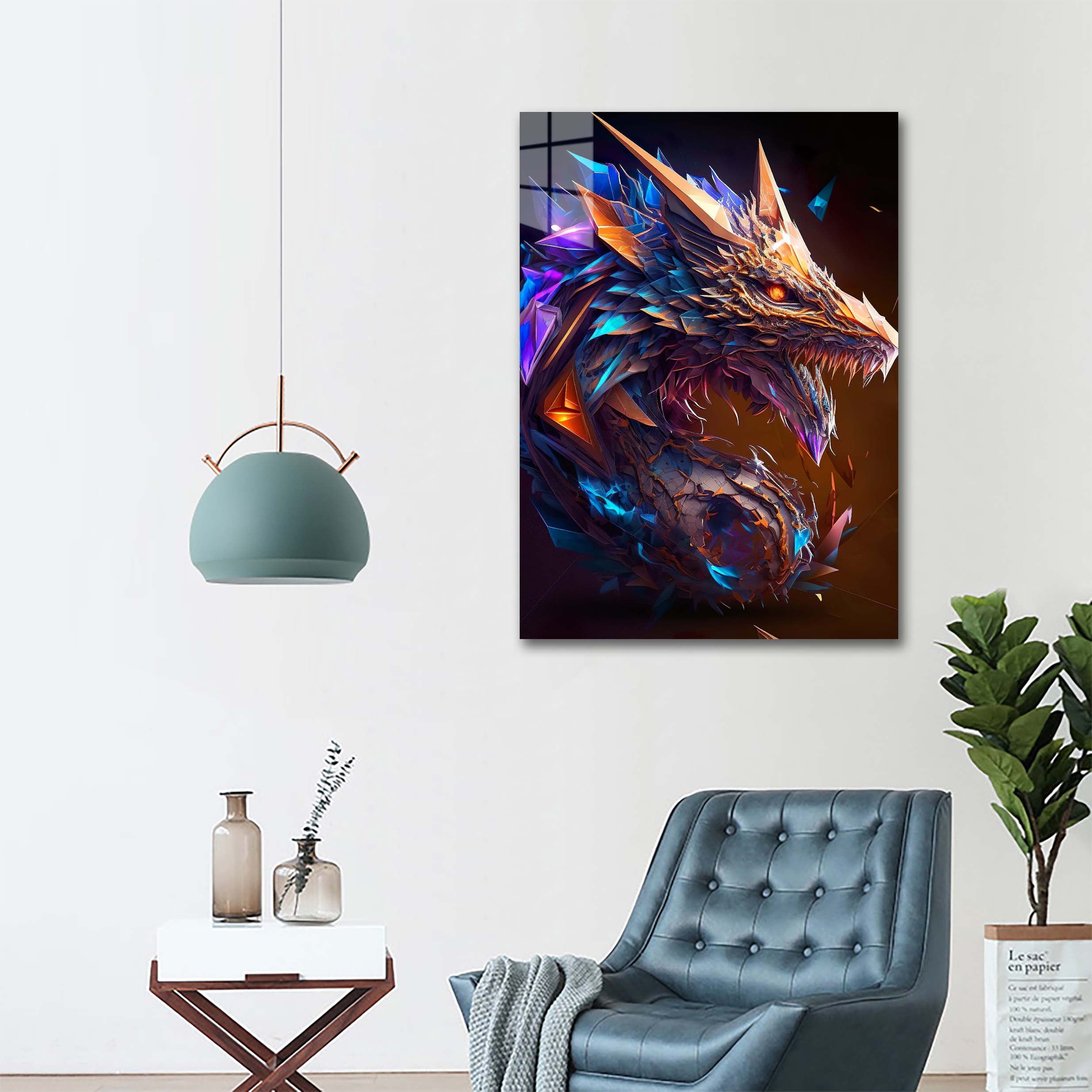 Abstract Dragon Head-designed by @Paragy