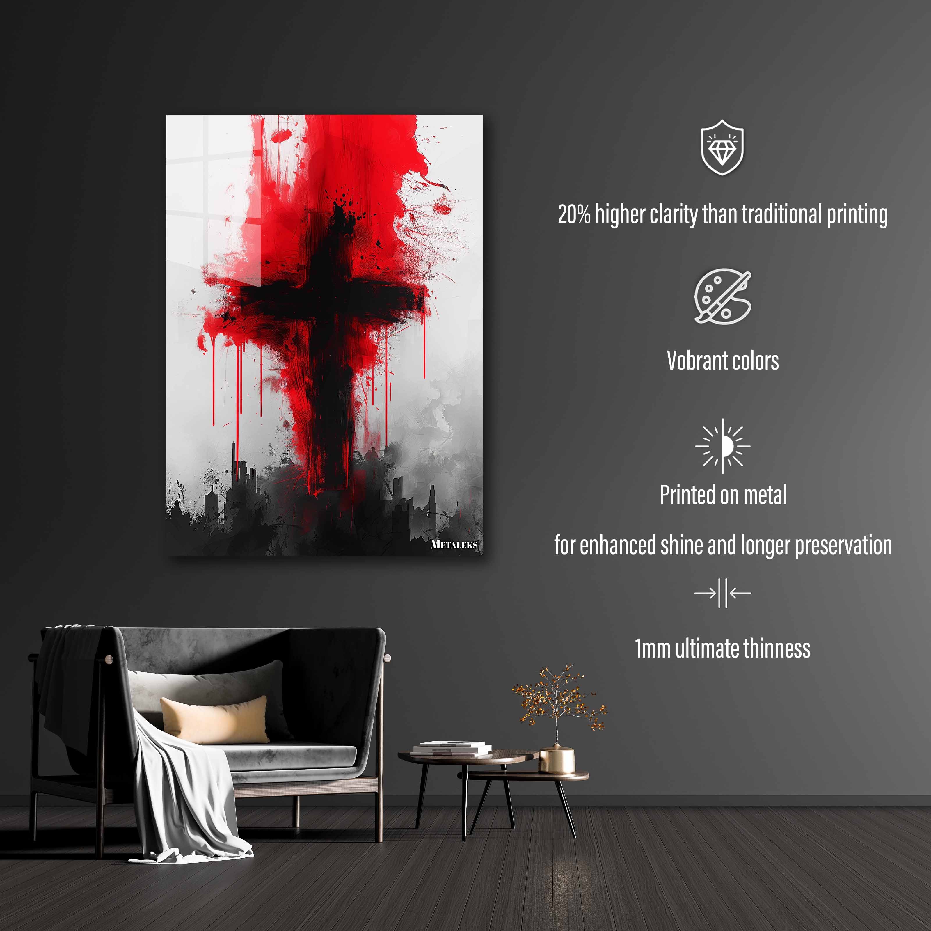 Abstract cross-Artwork by @Happy Cloud art