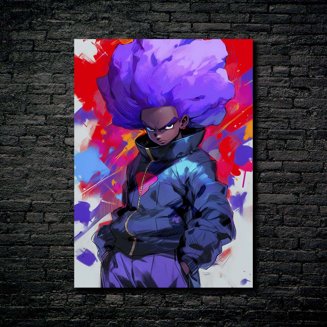 Afro Saiyajin - 06-designed by @Diegosilva.arts