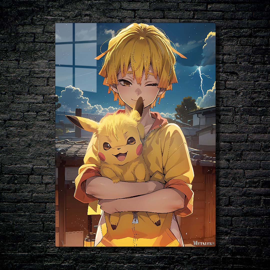 Agatsuma With Pikachu