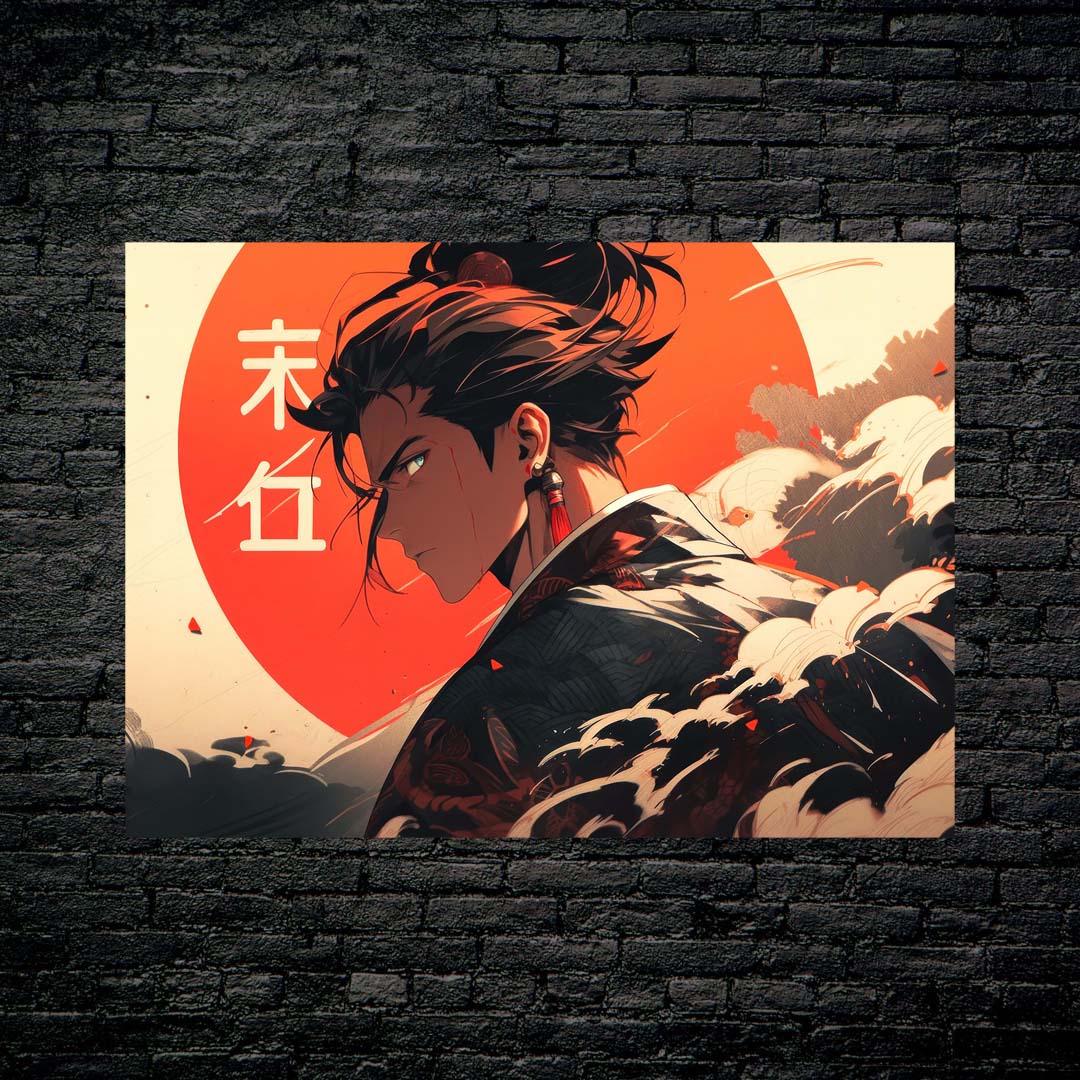 Aizen from Bleach wallpaper by @visinaire.ai-designed by @visinaire.ai