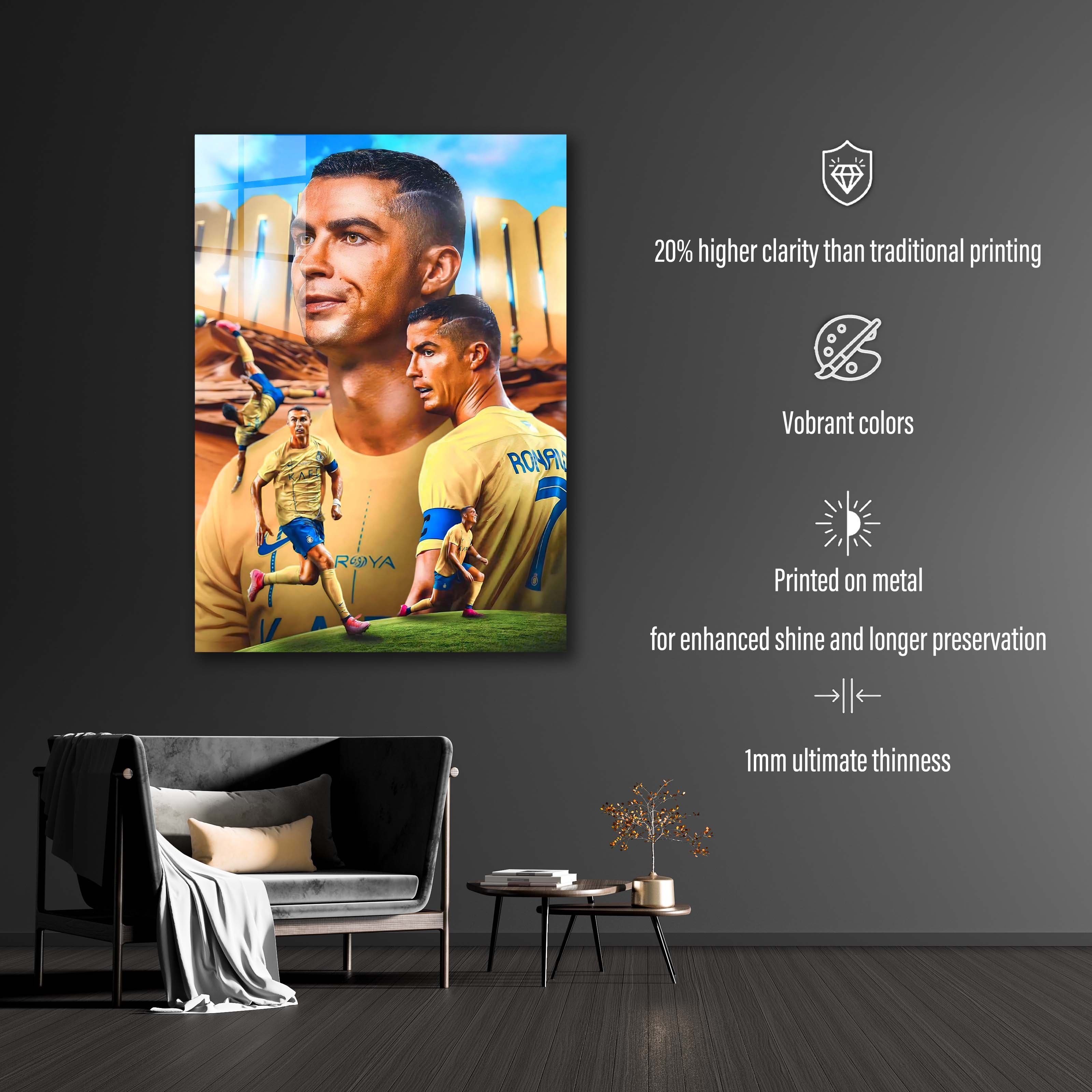 Al Nassr C.Ronaldo-designed by @My Kido Art