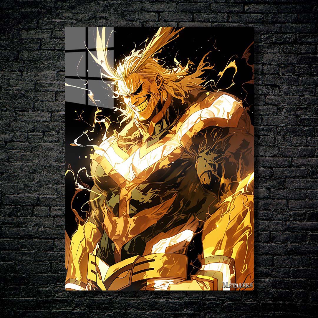 All Might Lightning Yellow | My Hero Academia