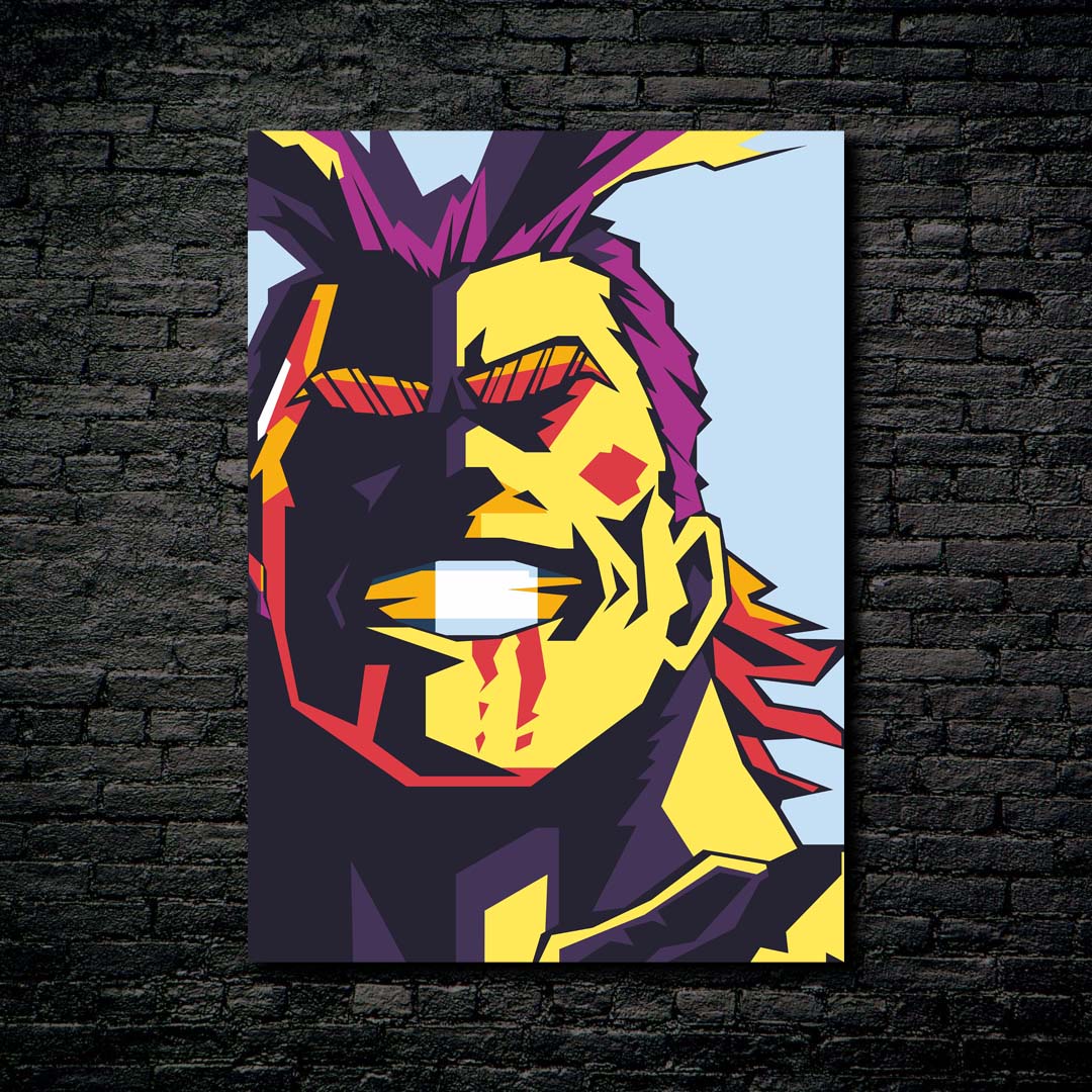 All Might My Hero Academia-designed by @IqbalKige