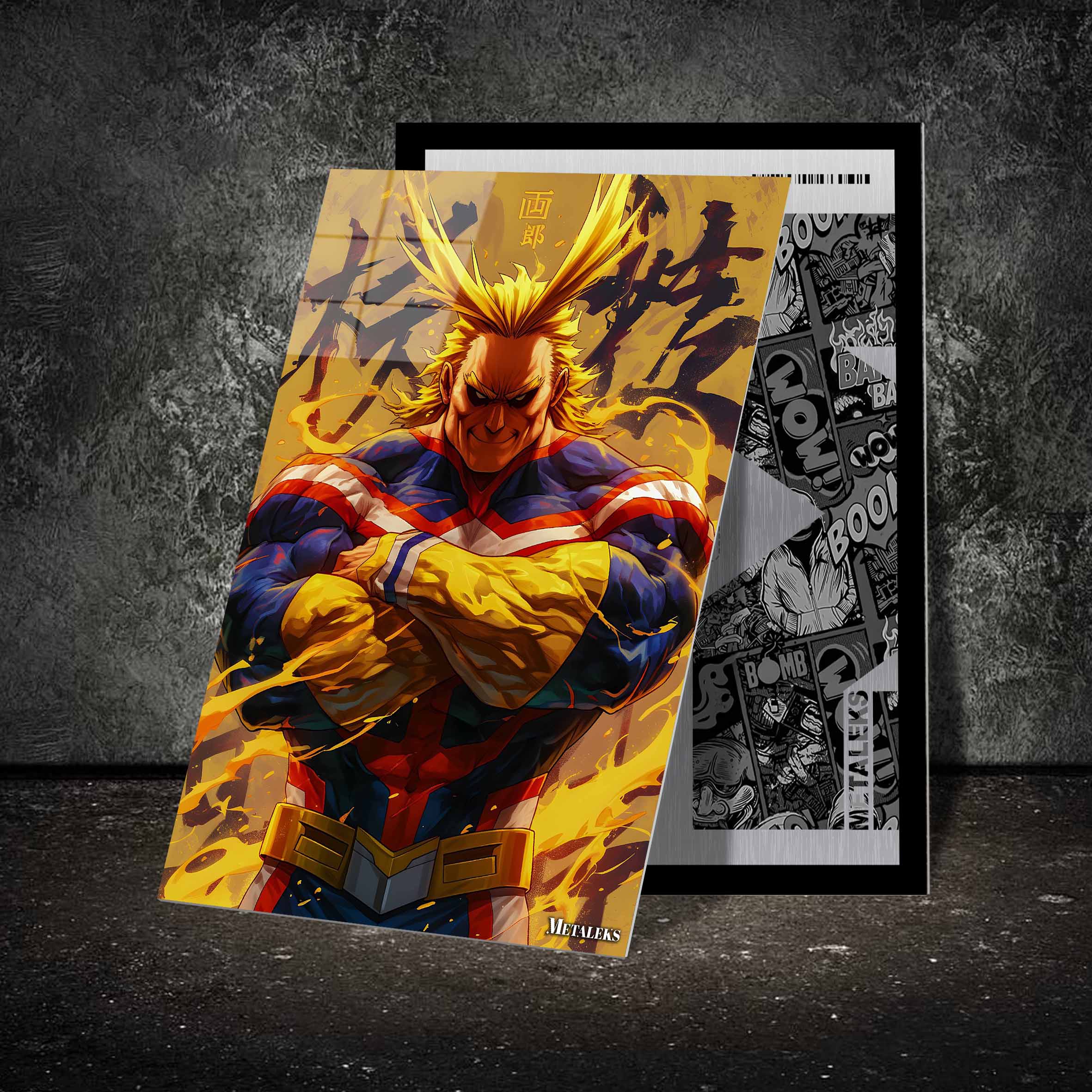 All Might_01-designed by @Minty Art