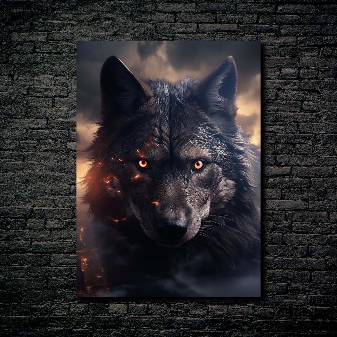 Alpha Wolf-designed by @Mbaka.ai