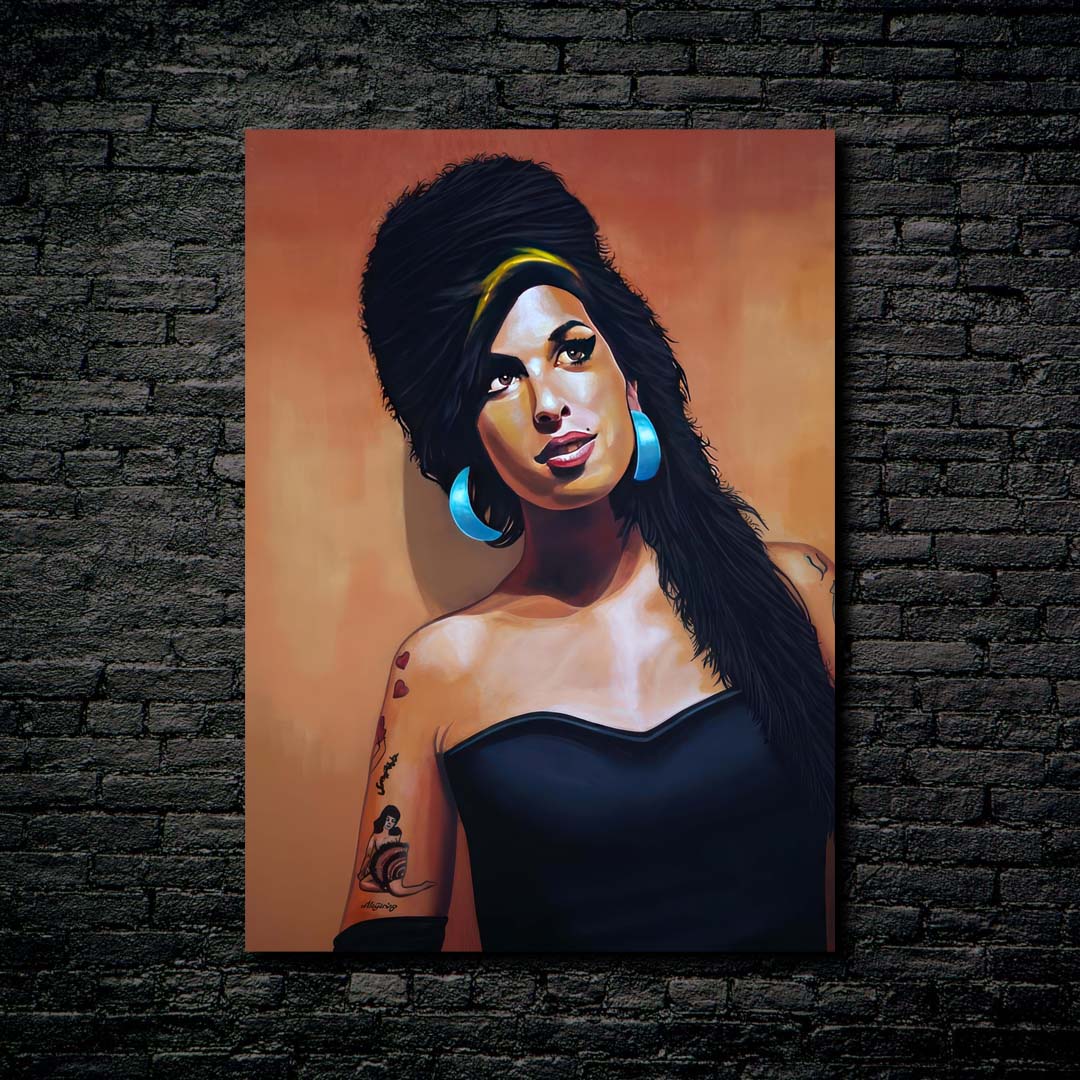 Amy Winehouse-designed by @Vinahayum