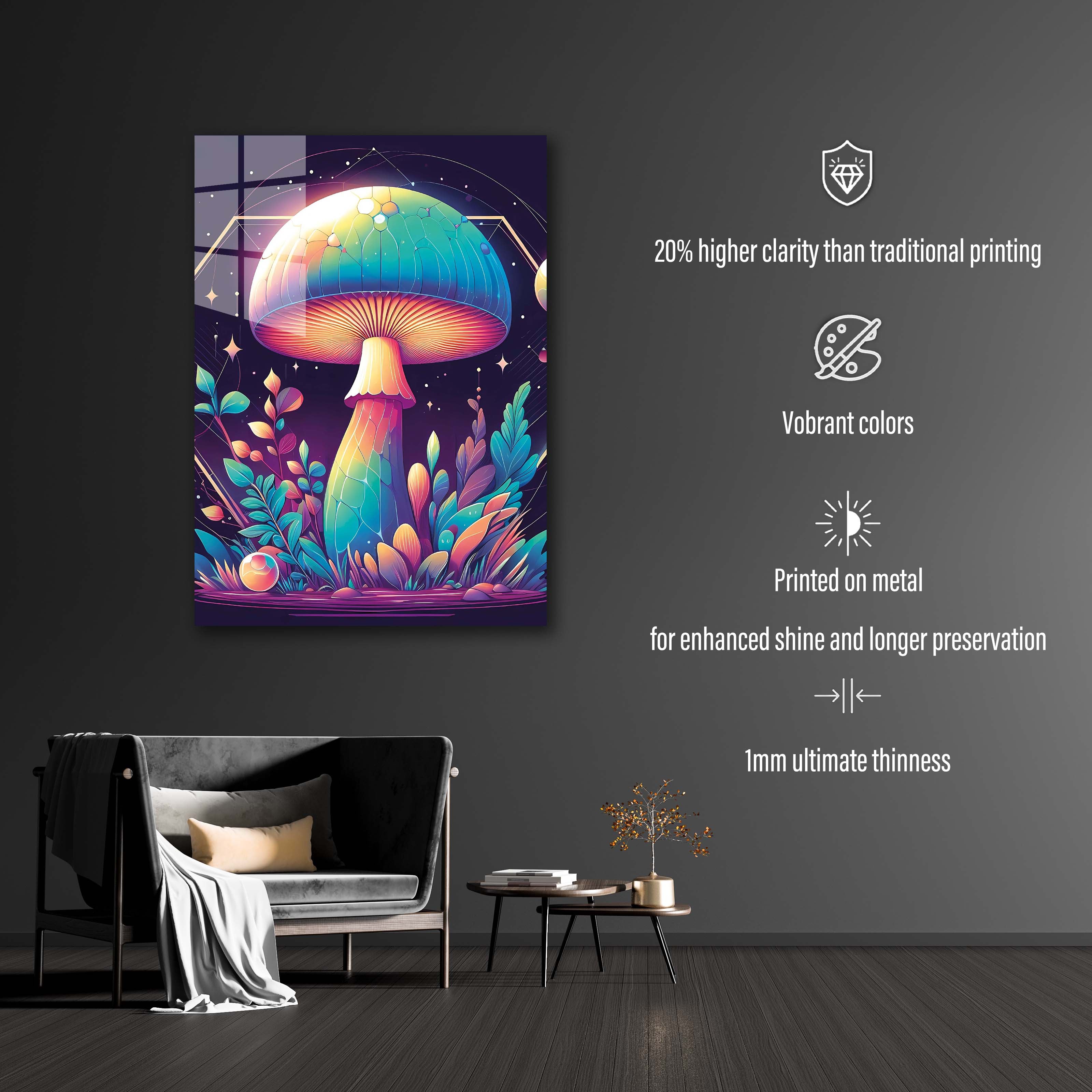 Ancient Dark Mushrooms-designed by @Krizeggers