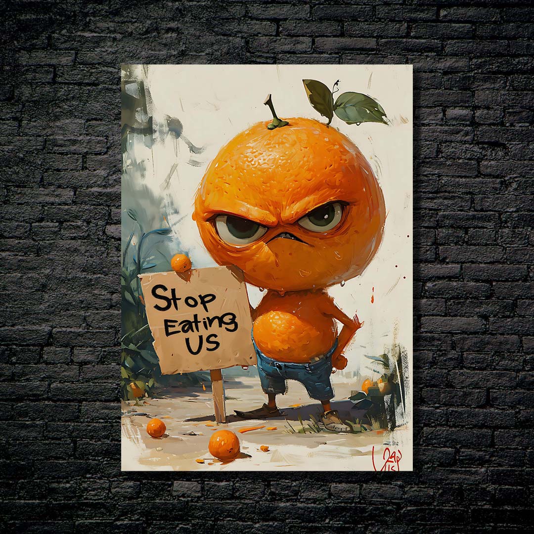 Angry Orange-designed by @Paragy