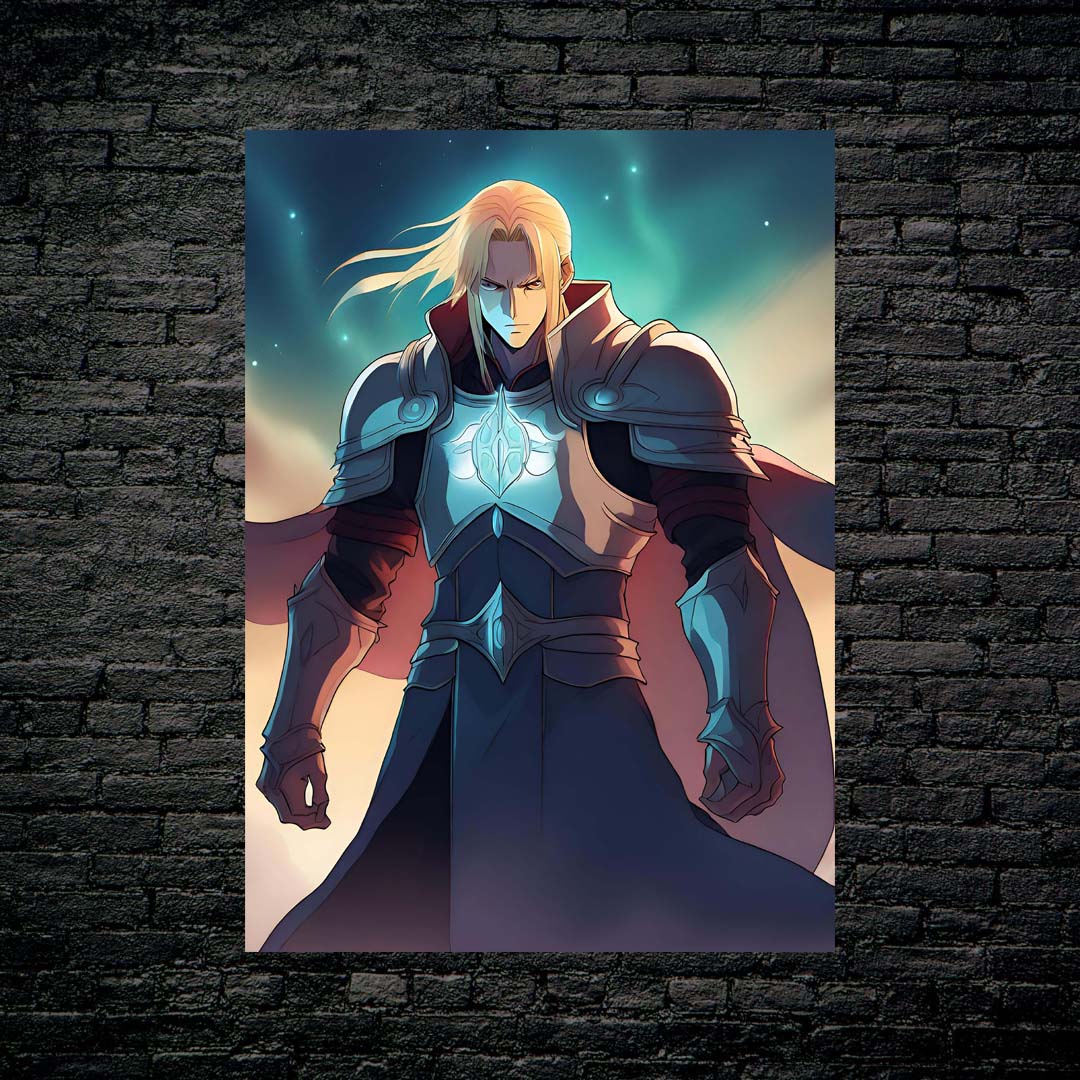 Anime Edward Elric Angry-designed by @DynCreative