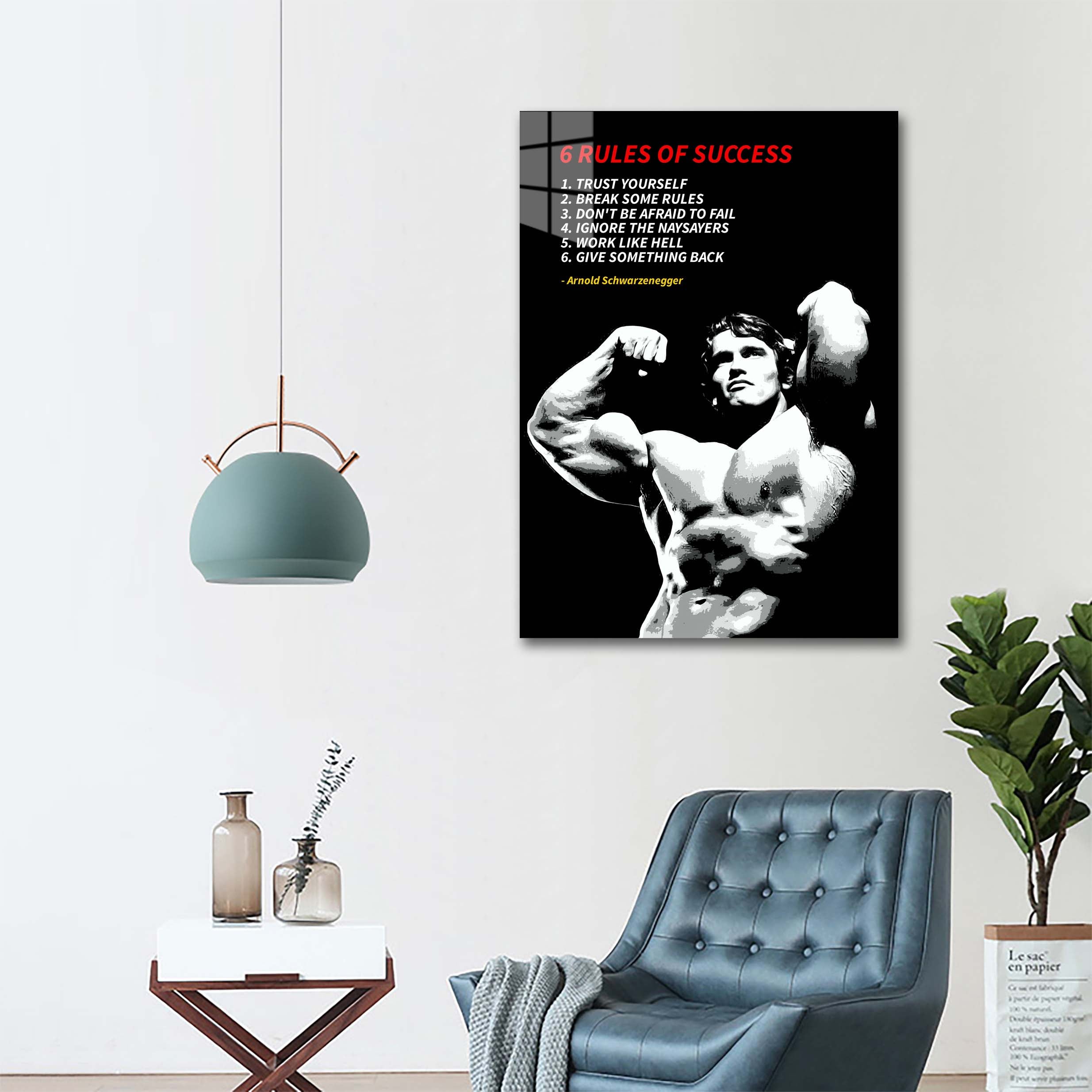 Arnold Schwarzenegger quotes -designed by @Dayo Art