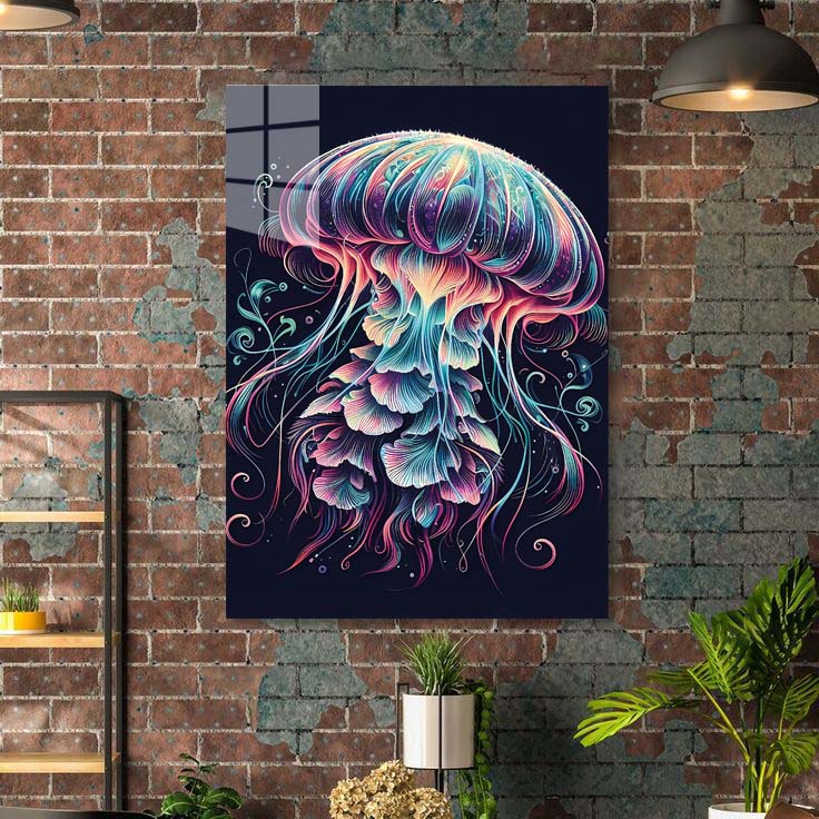 Artistic Jellyfish-designed by @Krizeggers