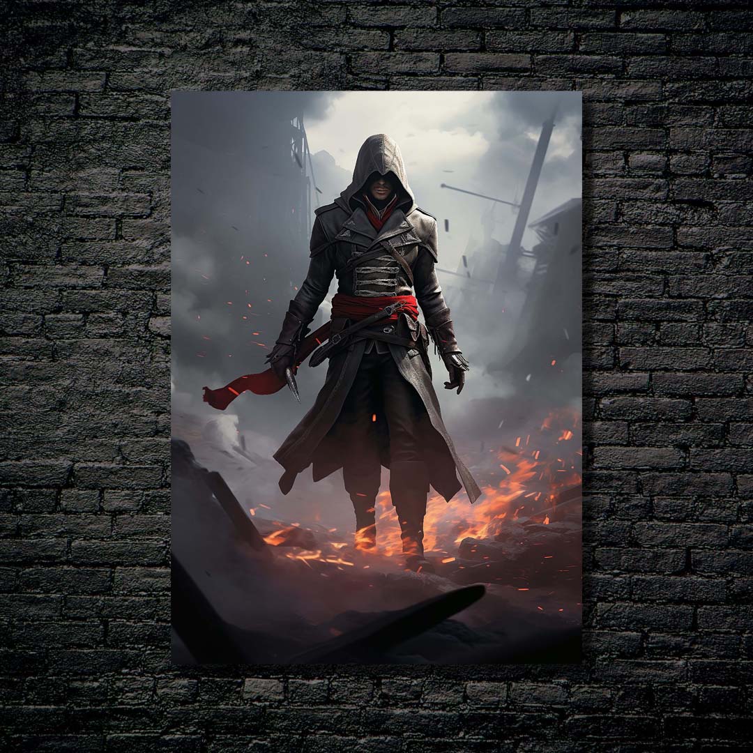 Assassins Creed 8-Artwork by @SAMCRO